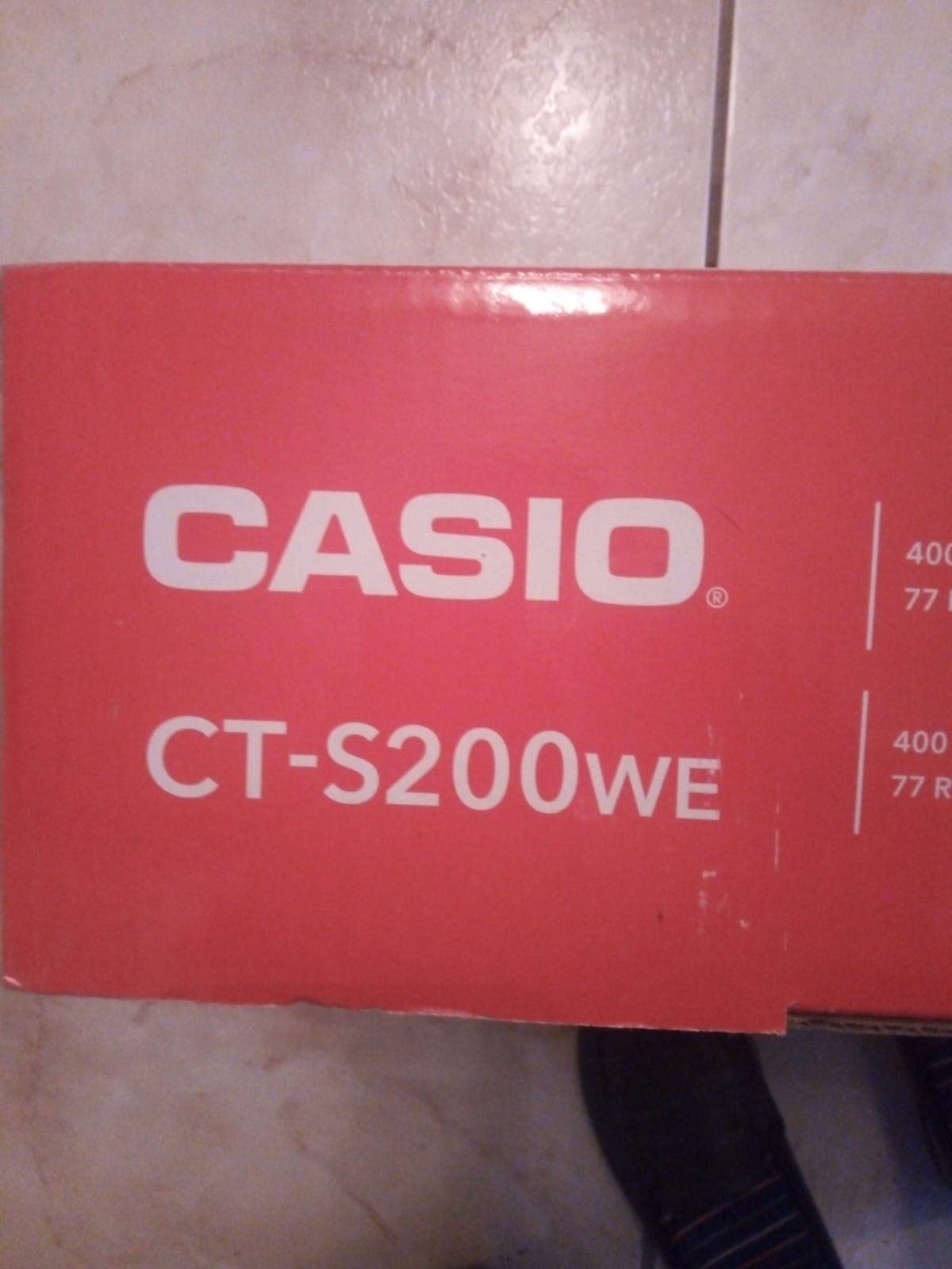 Casiotone CT-S200 - 61-Key Portable Keyboard for Beginners | 400 Tones, 77 Rhythms, LCD Display, Dance Music Mode, USB-MIDI, Stereo Speakers | Includes Power Supply & Music Rest customer photo 1
