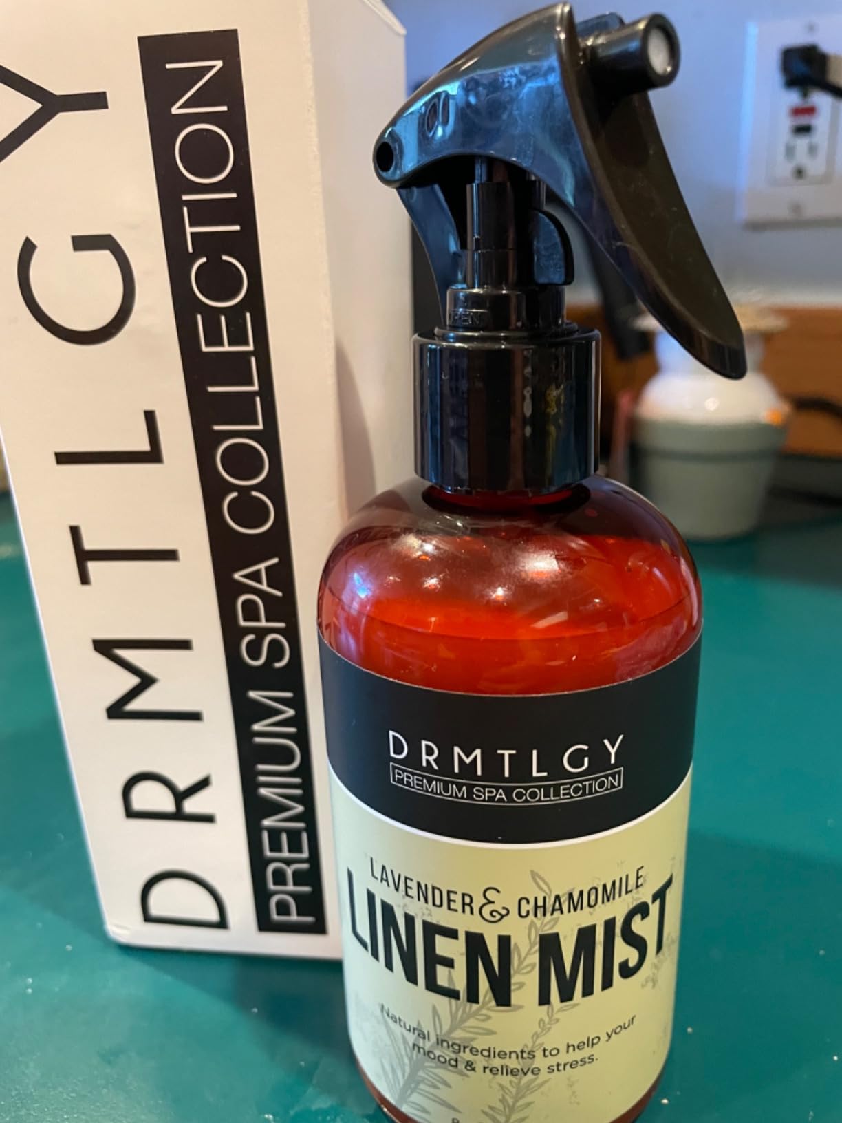 DRMTLGY Lavender Linen Mist | Aromatherapy Pillow & Room Spray | Lavender scent, Fabric freshening, Relaxing aromatherapy, Pillow & linen safe, Home fragrance, Chamomile & jojoba customer photo 1