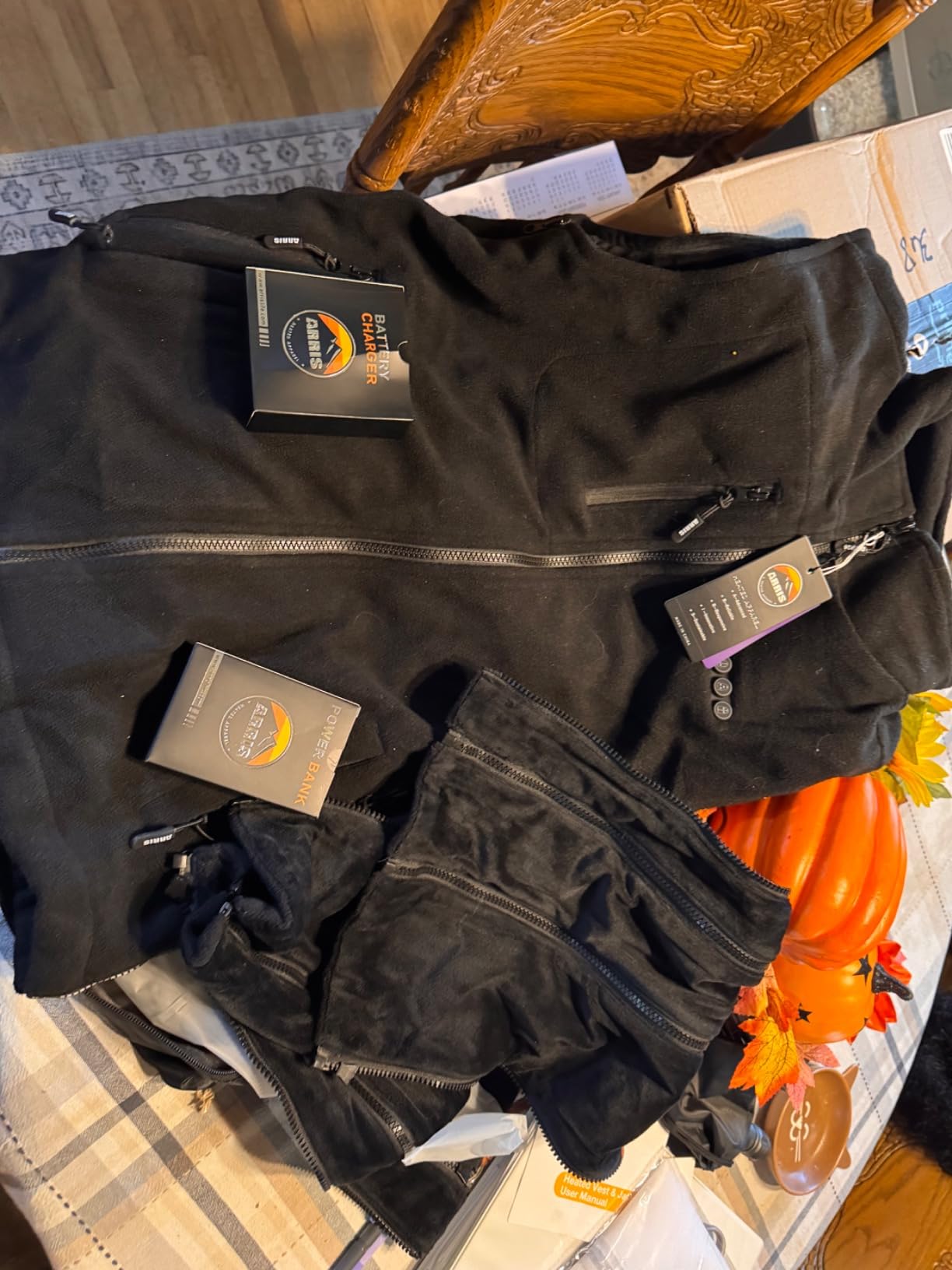 Fleece Heated Vest for Men with Battery Pack Included, Size Adjustable 8 Heating Zones for Hunting customer photo 1