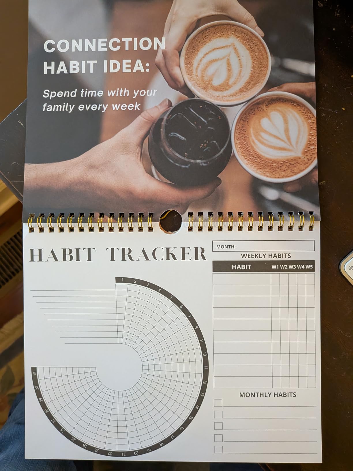 Lamare Habit Tracker Calendar 2026 - Premium Daily Habit Tracker Journal | Goal Board, Workout Motivation & Productivity Tool to Track Goals, Build Habits & Stay Motivated for Lasting Positive Change customer photo 1