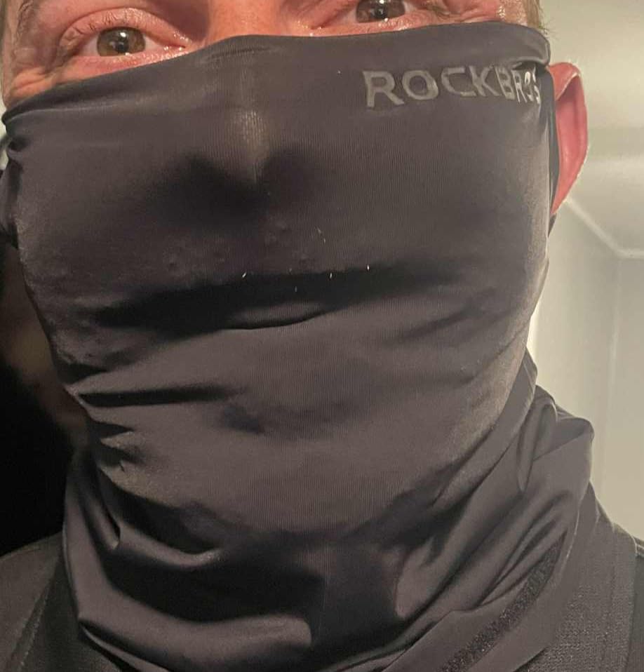 ROCKBROS Cooling Neck Gaiter UV400 Protection for Men Women | Stretch Fabric,Easy to Wear and Remove,Ideal for Cycling,Running,Hiking,Golf & Travel customer photo 2