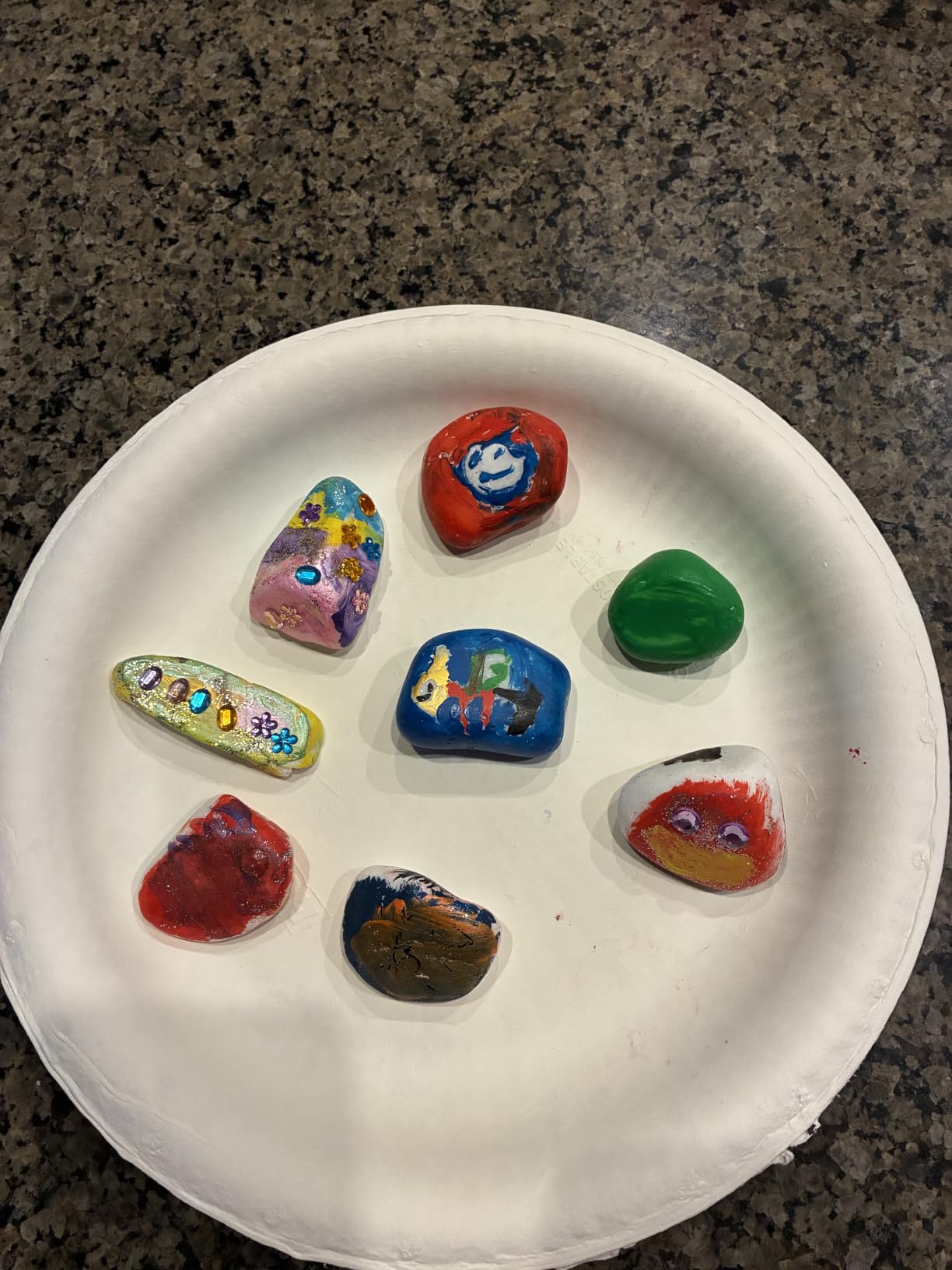 JOYIN Rock Painting Kit for Kids, Arts and Crafts for Girls & Boys Ages 6-12, DIY Supplies for Painting Rocks, Easter Craft Kits Art Set, Kids Birthday Christmas Presents, Family Indoor Activity customer photo 2