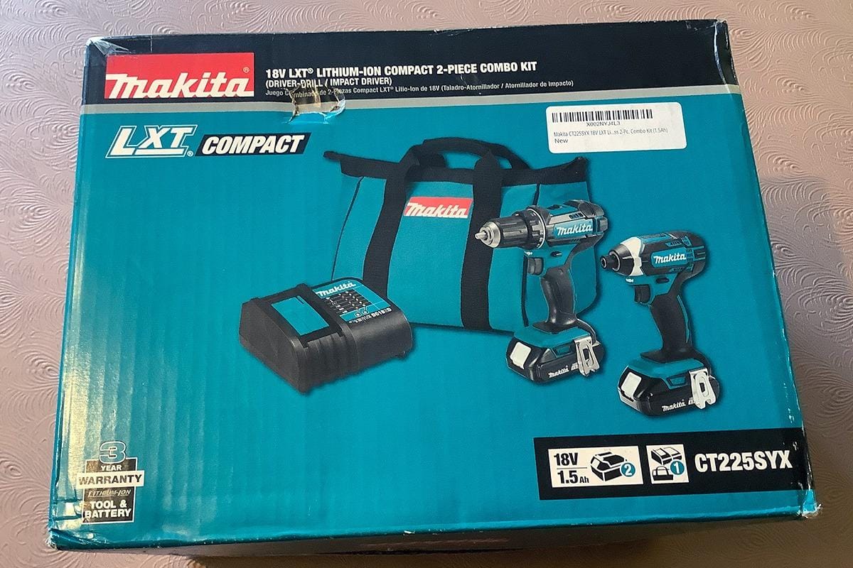 Makita CT225SYX 18V LXT® Lithium-Ion Compact Cordless 2-Pc. Combo Kit (1.5Ah) customer photo 1