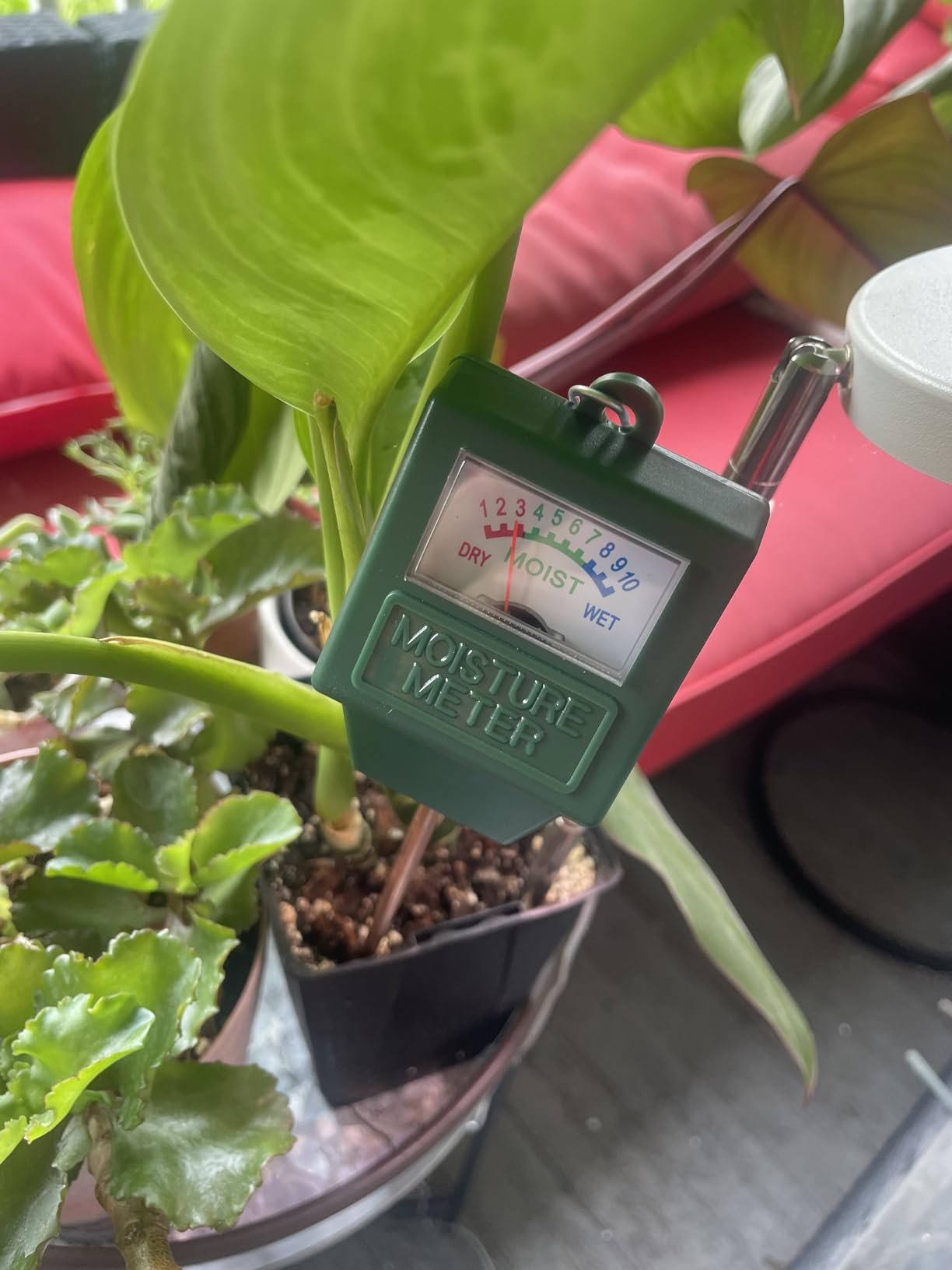 Soil Moisture Meter,Plant Hygrometer Moisture Sensor Plant Water Monitor for Potted Plants,Garden,Farm, Lawn(No Battery Needed) customer photo 1