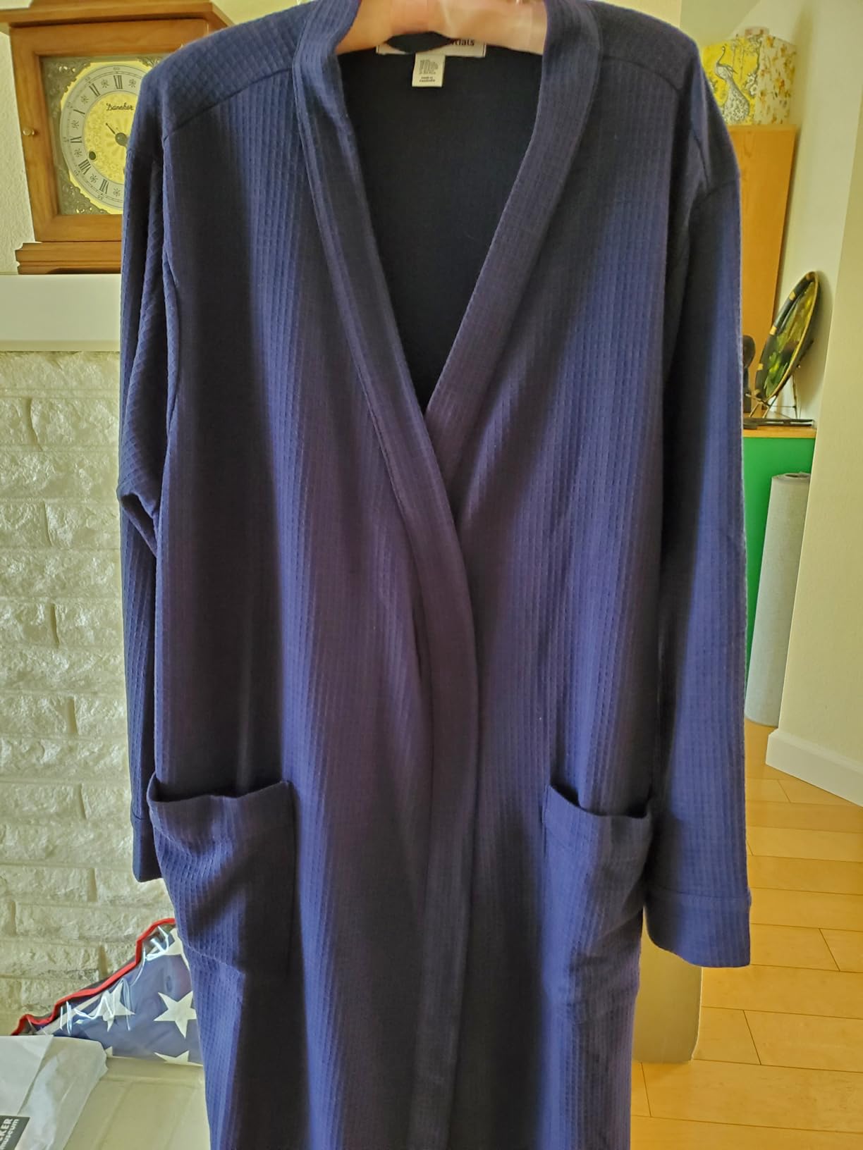 Women's Lightweight Waffle Full-Length Bath Robe (Available in Plus Size) customer photo 1