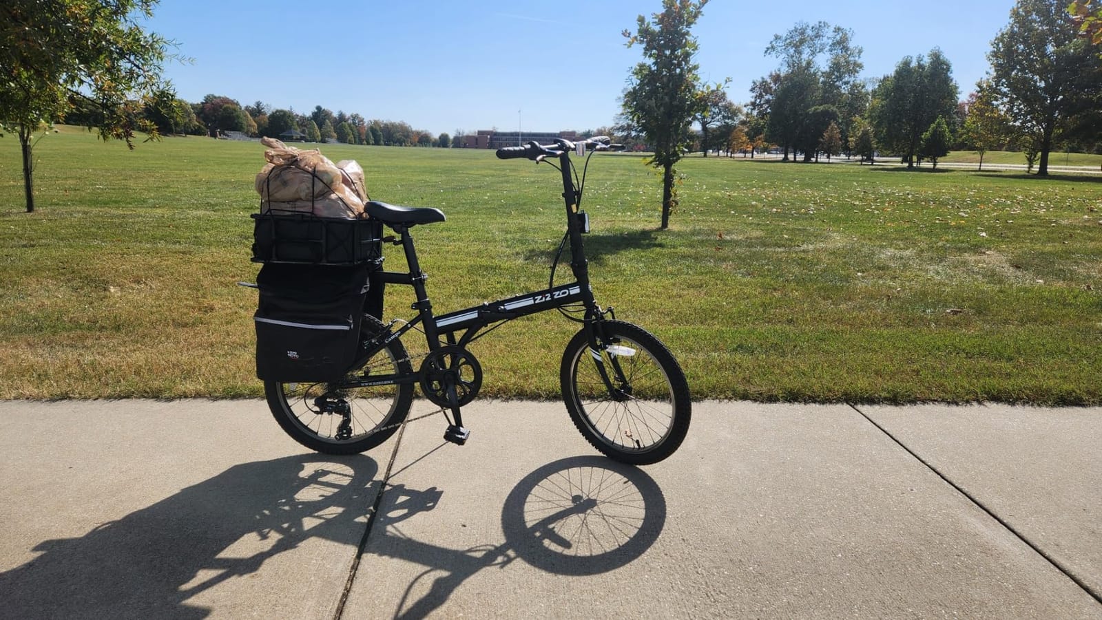 ZiZZO Campo 20 inch Folding Bike with 7-Speed, Adjustable Stem, Light Weight Frame customer photo 1