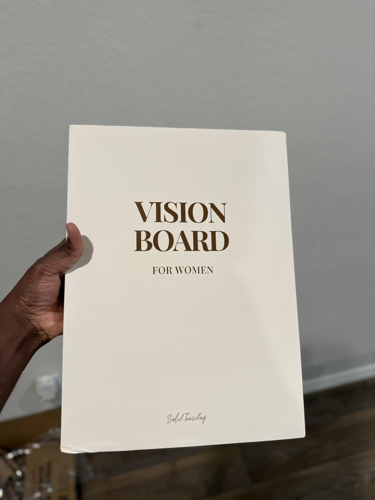 Vision Board Kit for Women - 168 Cards with Premium Pictures & Quotes, Foldable Board & Guide Book | Complete Manifestation Clip Art Craft Supplies for Adults | Original Dream Plan Do All-in-One Kit customer photo 2