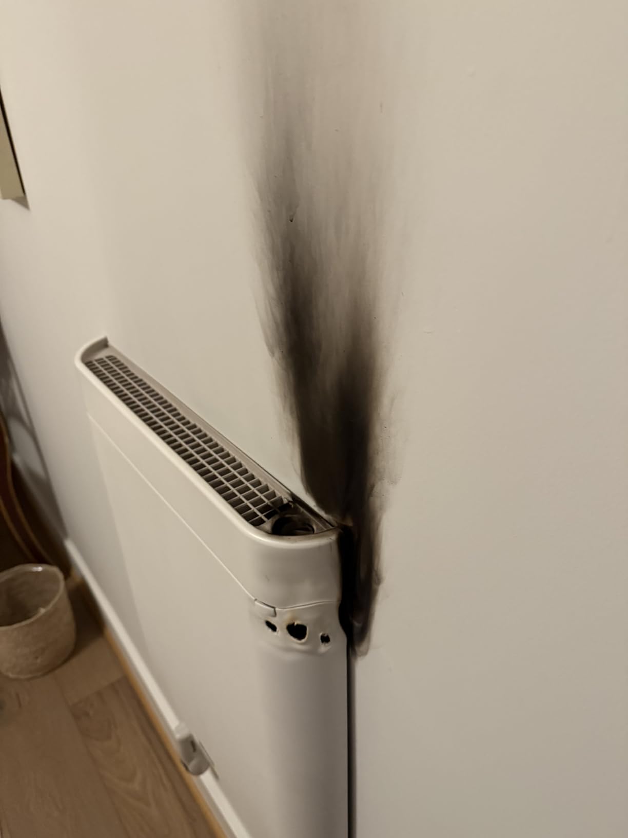 Envi Plug-in Electric Panel Wall Heaters for Indoor Use, Energy Efficient 24/7 Heating w/Safety Sensor Protection, Patented Quiet Fan-less Design, Easy 2-Min Install, Space Heater, Made in USA customer photo 1
