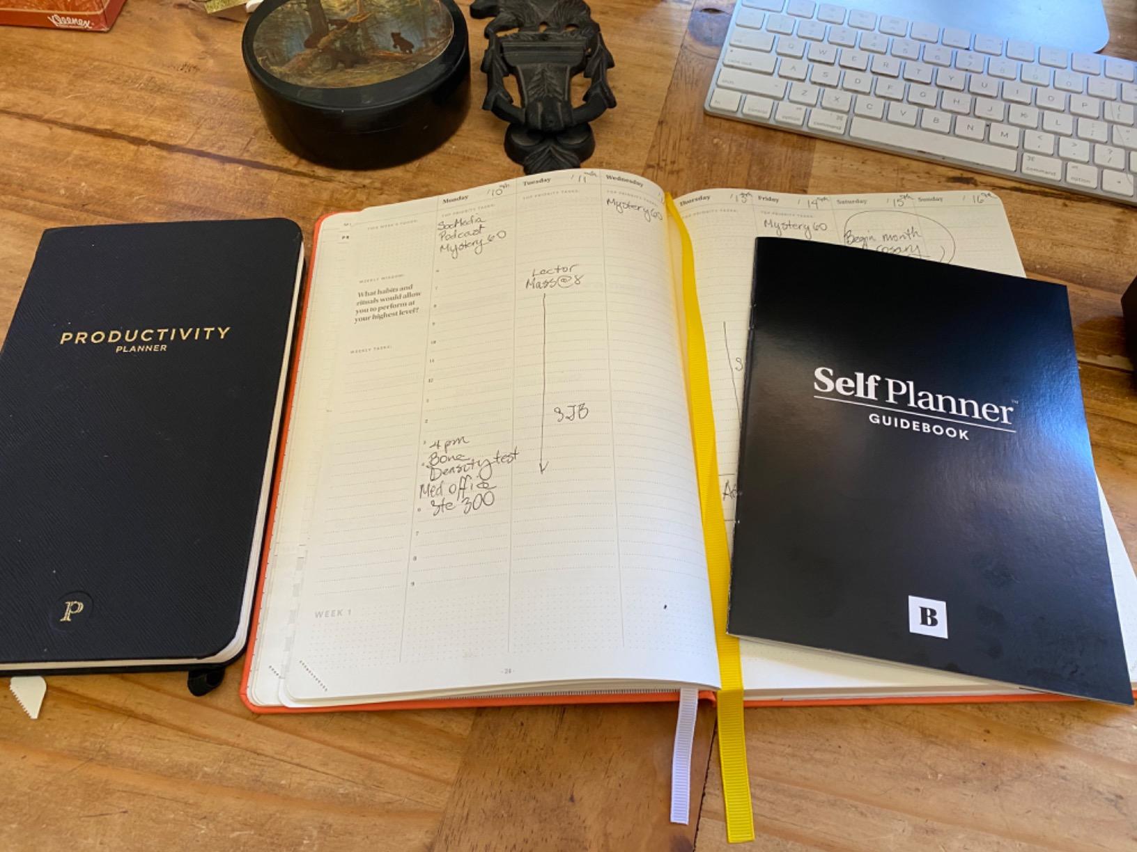Self Planner by BestSelf - Undated 6 Month Life Planner customer photo 1