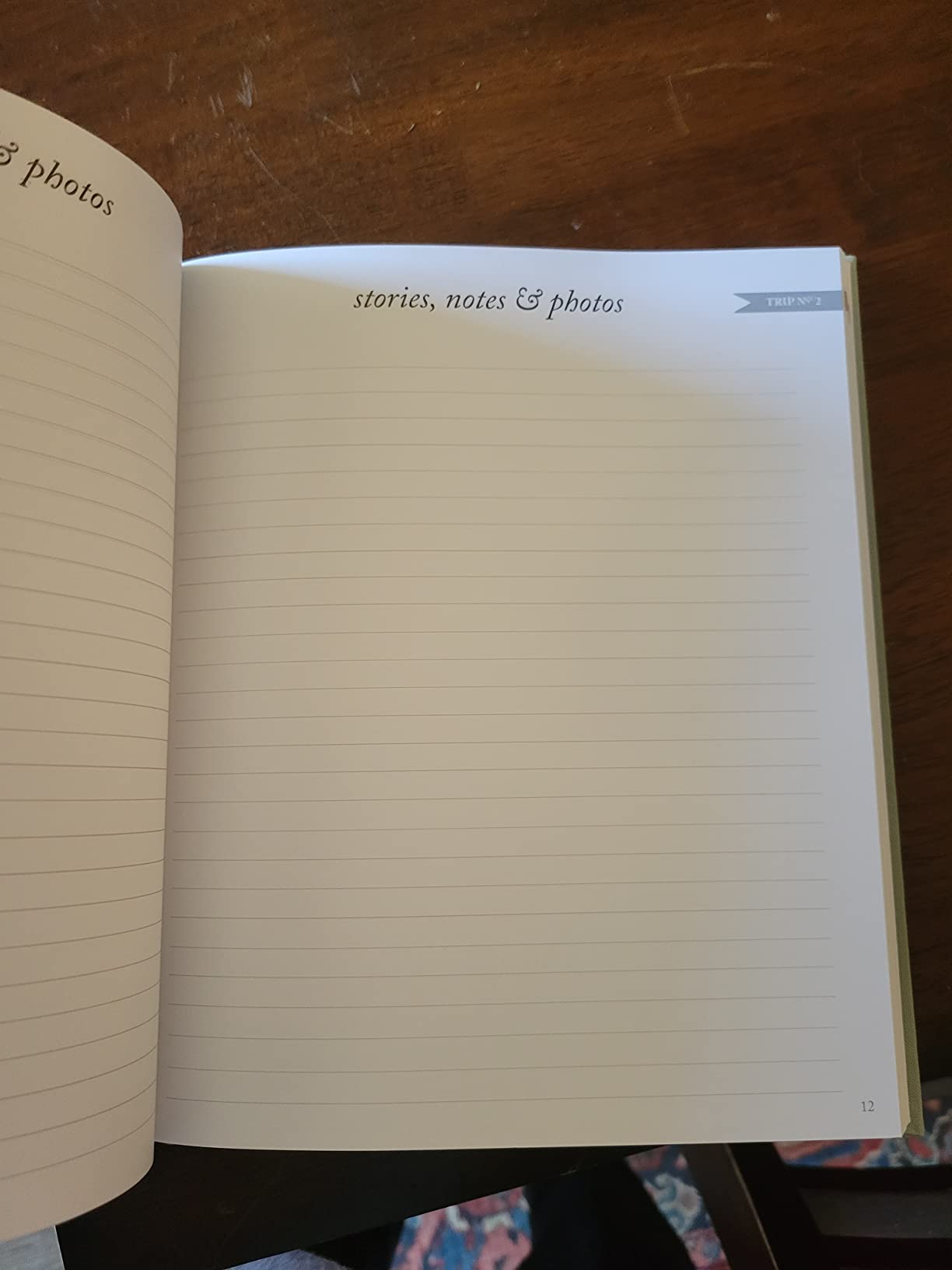 DUNCAN & STONE PAPER CO. Travel Journals - Elegant Journaling Notebook To Record All Your Travel Adventures Up To 15 Trips (Sage Green,110 Page) customer photo 1