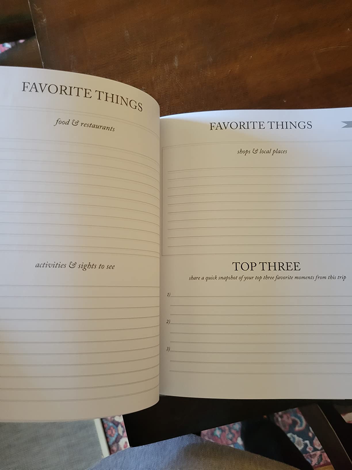 DUNCAN & STONE PAPER CO. Travel Journals - Elegant Journaling Notebook To Record All Your Travel Adventures Up To 15 Trips (Sage Green,110 Page) customer photo 2