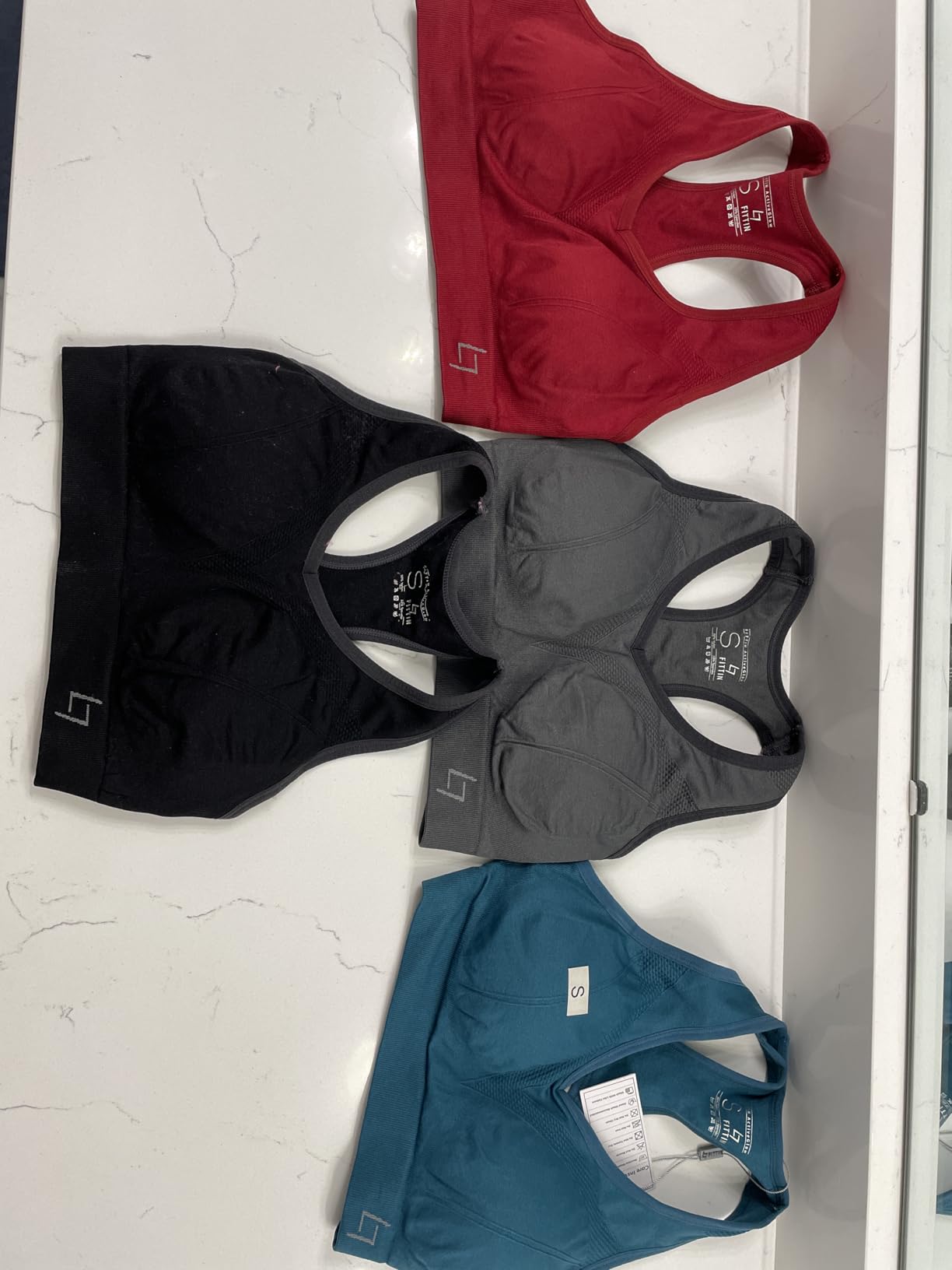 FITTIN Supportive Sports Bra for Large-Bust: 12-Hour Zero-Pressure Comfort | Full Coverage No Spillage Comfortable Fit Padded Racerback Sports Bras for Yoga Gym for C-DDD Cup Plus Size Women customer photo 1