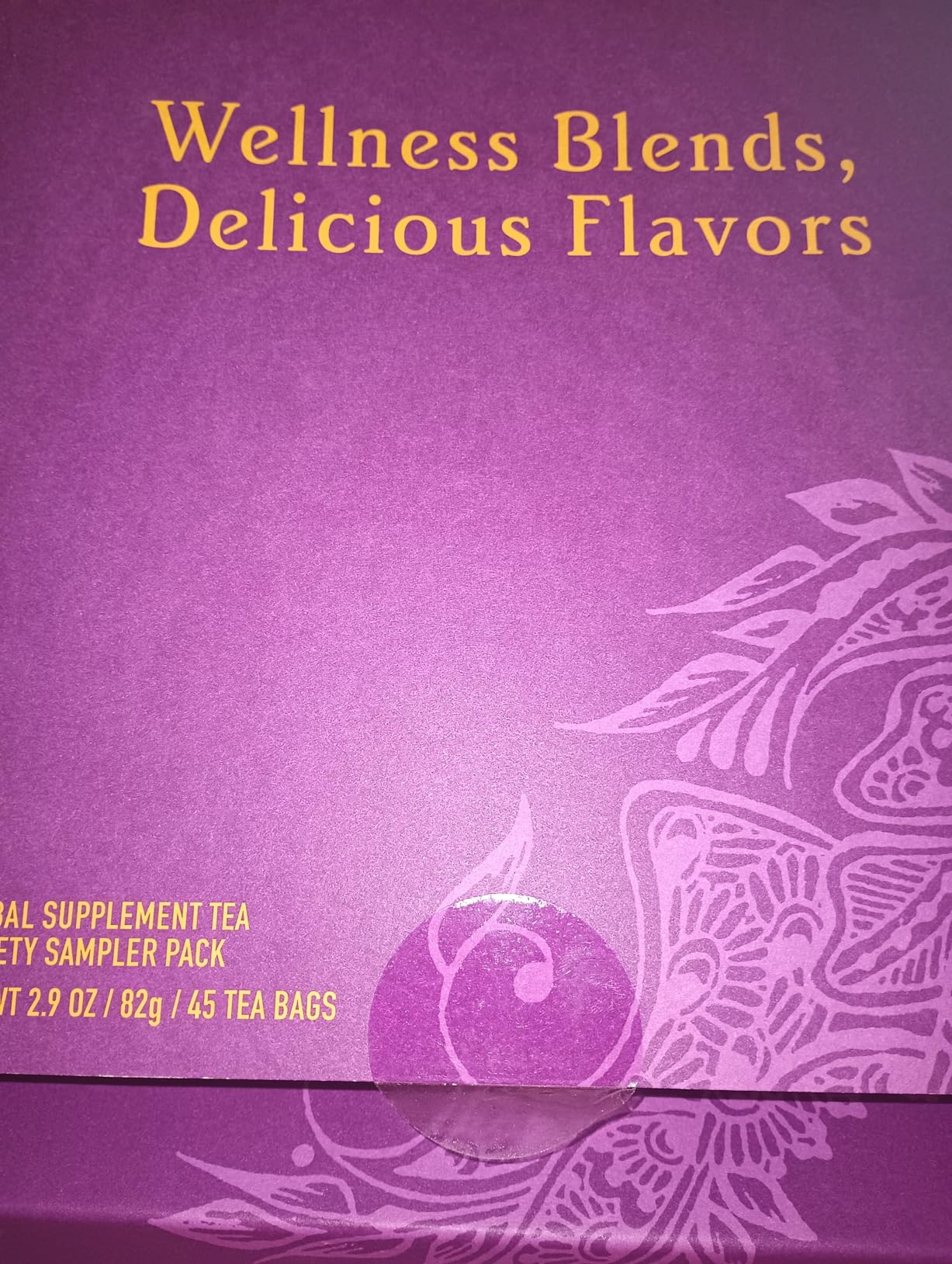 Yogi Organic Tea Sampler Gift Box (45 Tea Bags) Assorted Delicious Wellness Blends - 9 Favorite Herbal, Green & Black Varieties customer photo 1