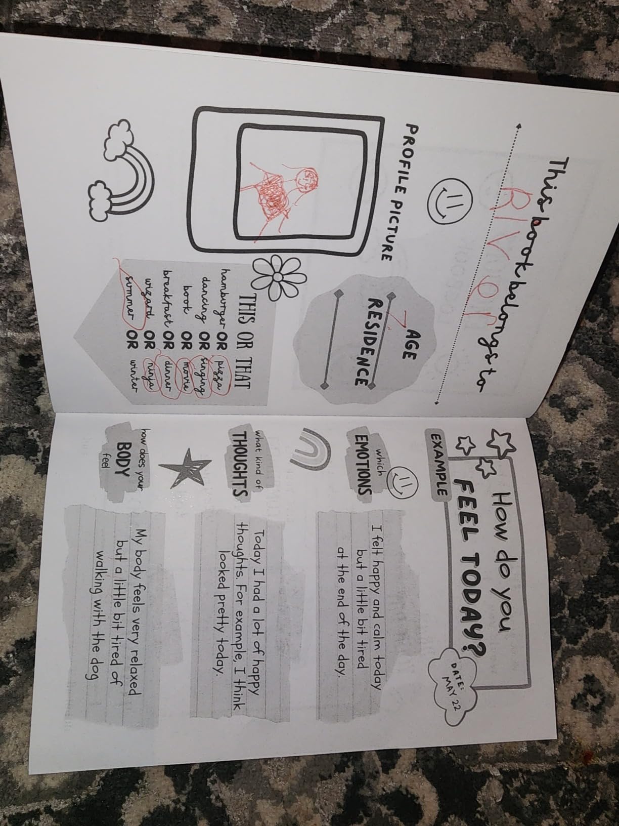 My Emotions Journal for Kids: The Feelings Journal for Children to Help Name and Express Their Emotions, Practice Mindfulness and Reduce Stress, Frustration and Anxiety customer photo 2