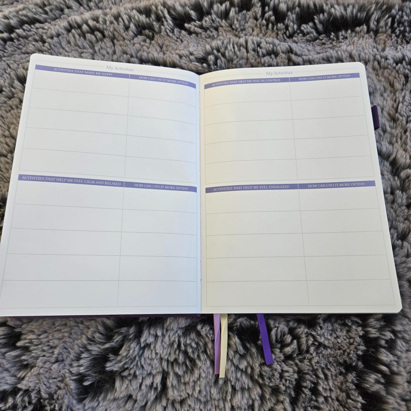 Legend Self-Care Journal for Women, Daily Mental Health Diary, Periwinkle | Daily wellness & mood tracker, gratitude, meditation and personal development prompts, lasts 3 months, undated, A5 customer photo 2