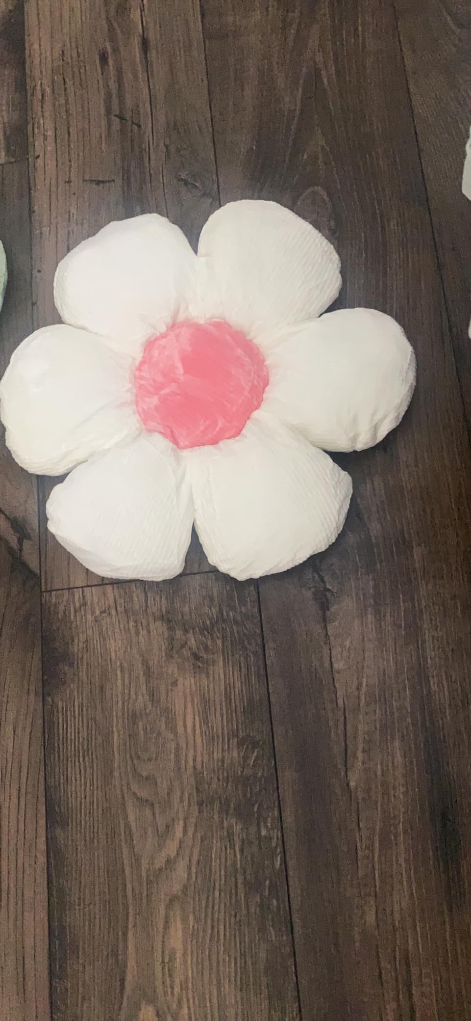 Reginary 4 Pcs Flower Floor Pillow Cushion Kids, Daisy, Fresh, 15.75'' | Flower Shaped Seating, Soft Corduroy Fabric, Detachable Petals for Bedroom Playroom Reading Nook, Girls Back to School Room customer photo 2