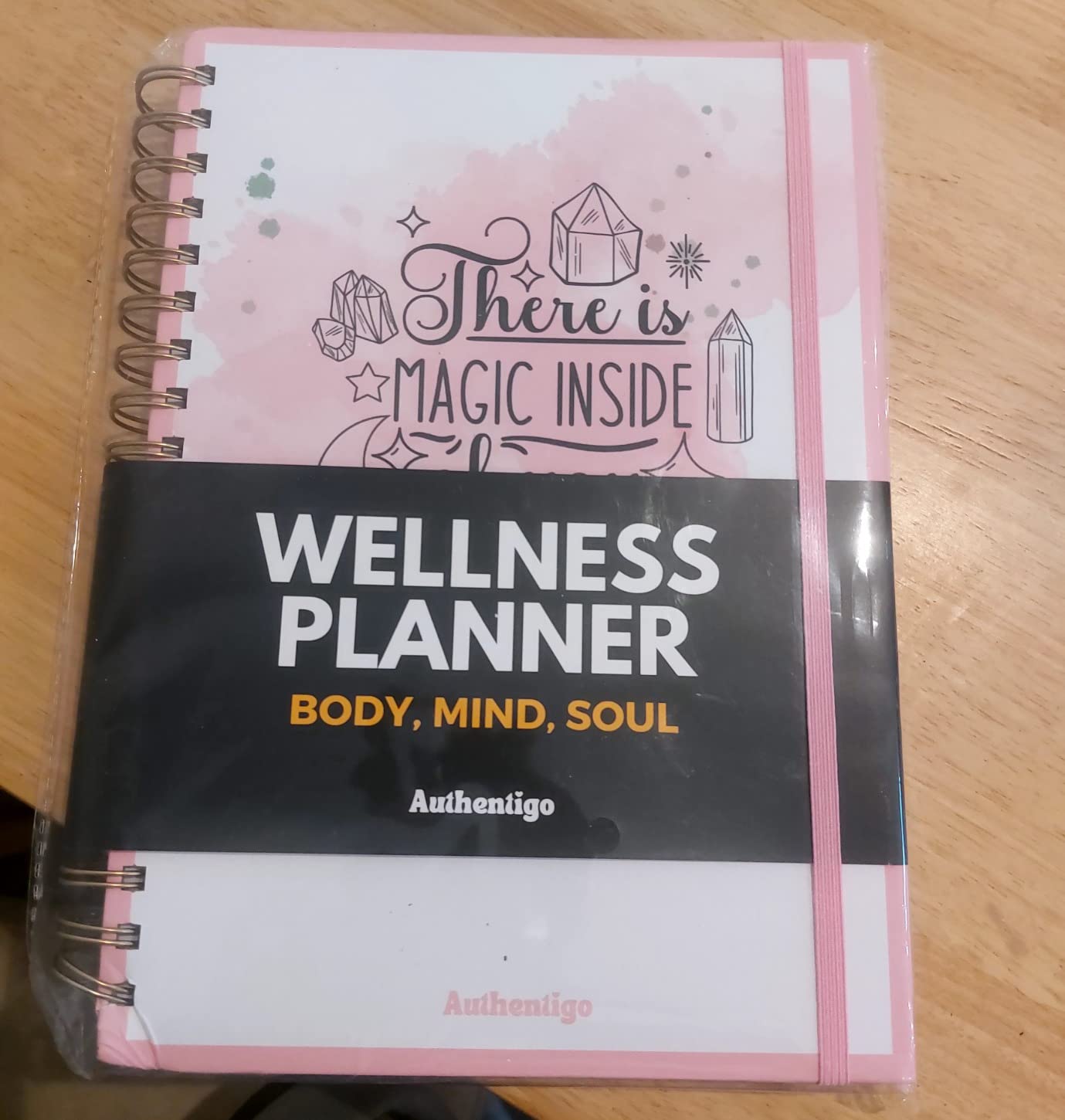 Wellness Planner - Self Care Journal with Agenda for Tracking Weight Loss Diet, Fitness and Achieving Health Goals, Undated, 7