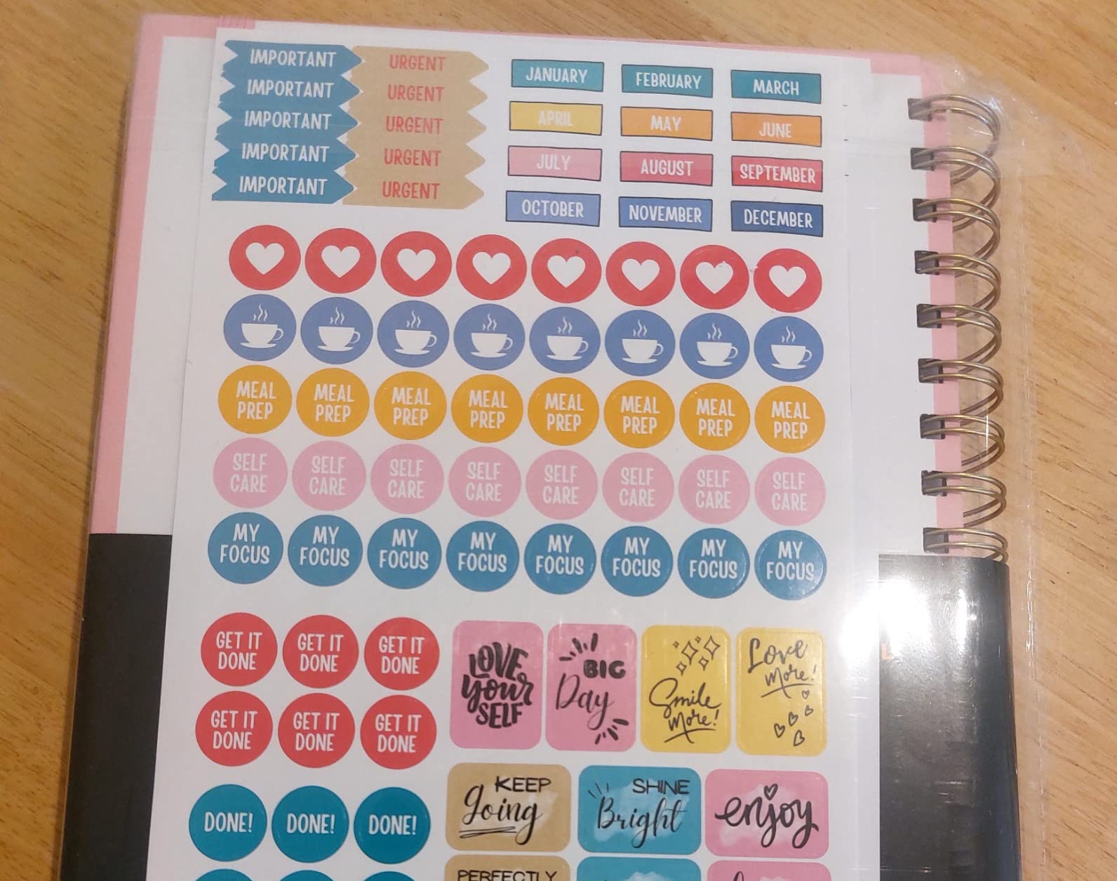 Wellness Planner - Self Care Journal with Agenda for Tracking Weight Loss Diet, Fitness and Achieving Health Goals, Undated, 7
