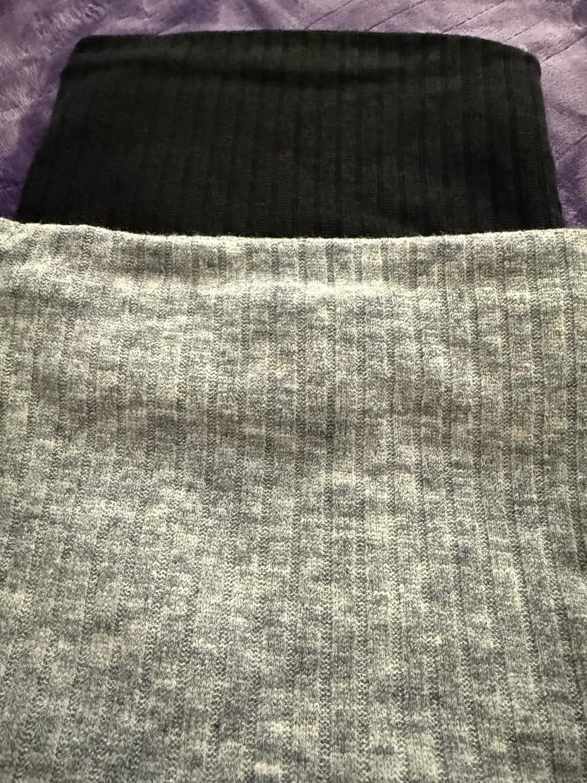 Winter Fleece Neck Warmer Mens Ski Mask Face Warmer Neck Gaiter Neck Scarf Women Thick Windproof 2 Pack customer photo 2