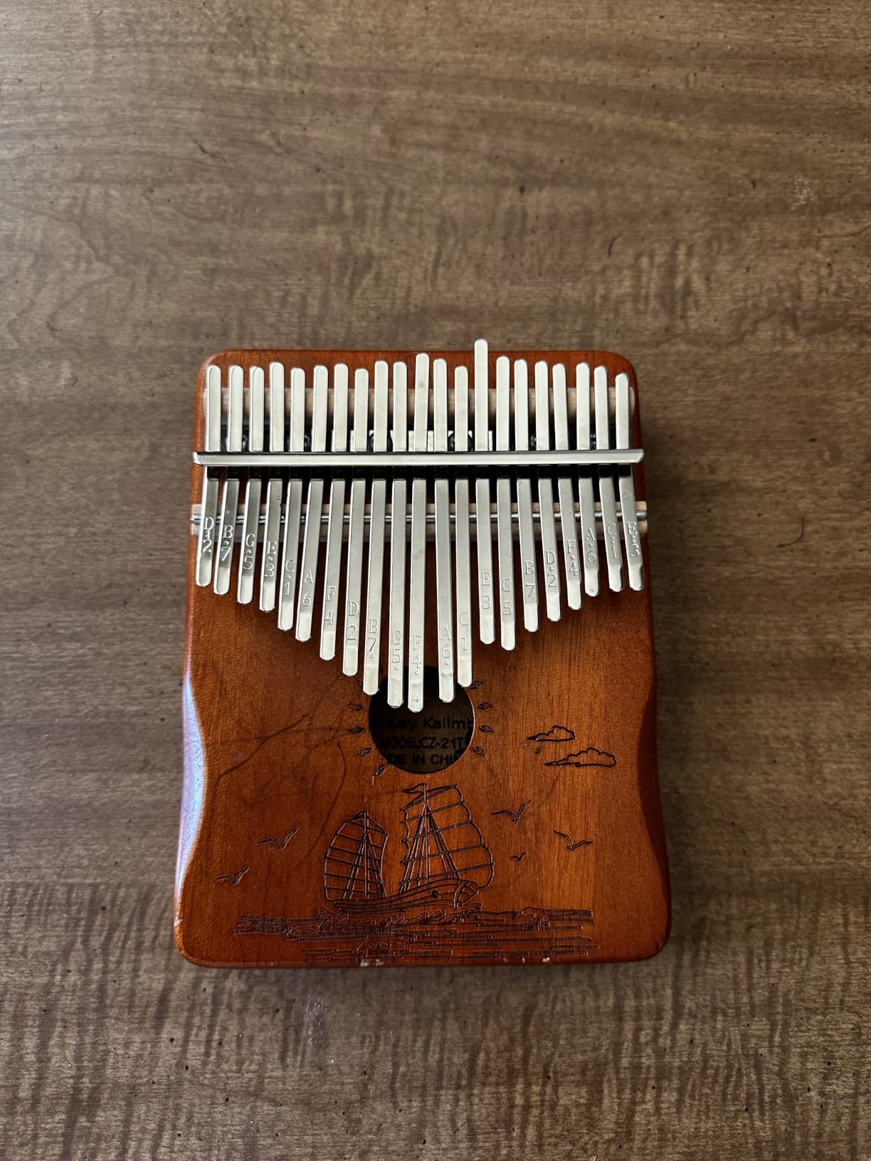 Kalimba 21 Keys, Portable Kalimba Thumb Piano, Finger Piano for Adults and Beginners customer photo 1