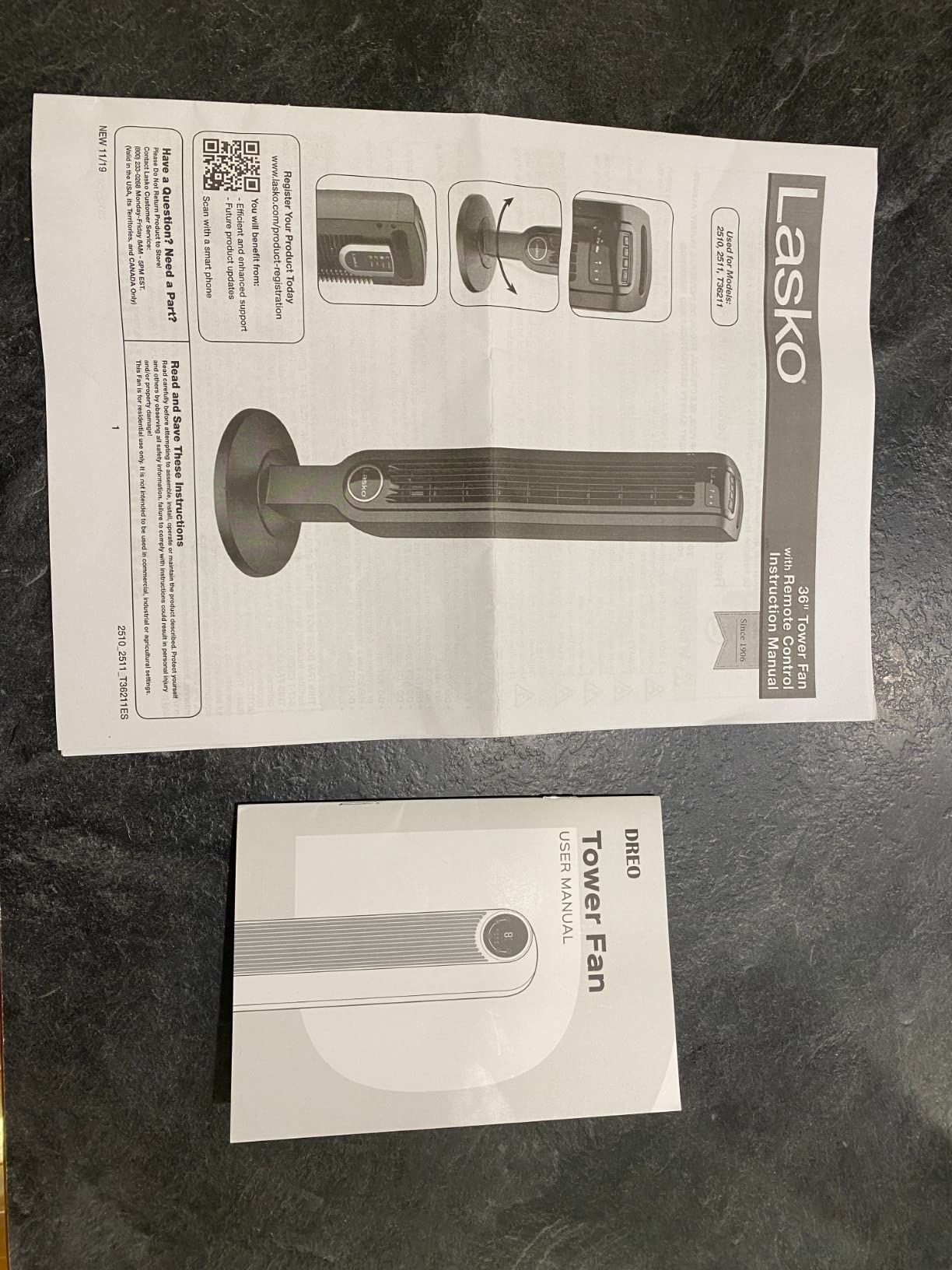 DREO Smart Tower Fan for Bedroom, 28ft/s Velocity, 8 Speeds Ultra Quiet Fan customer photo 1