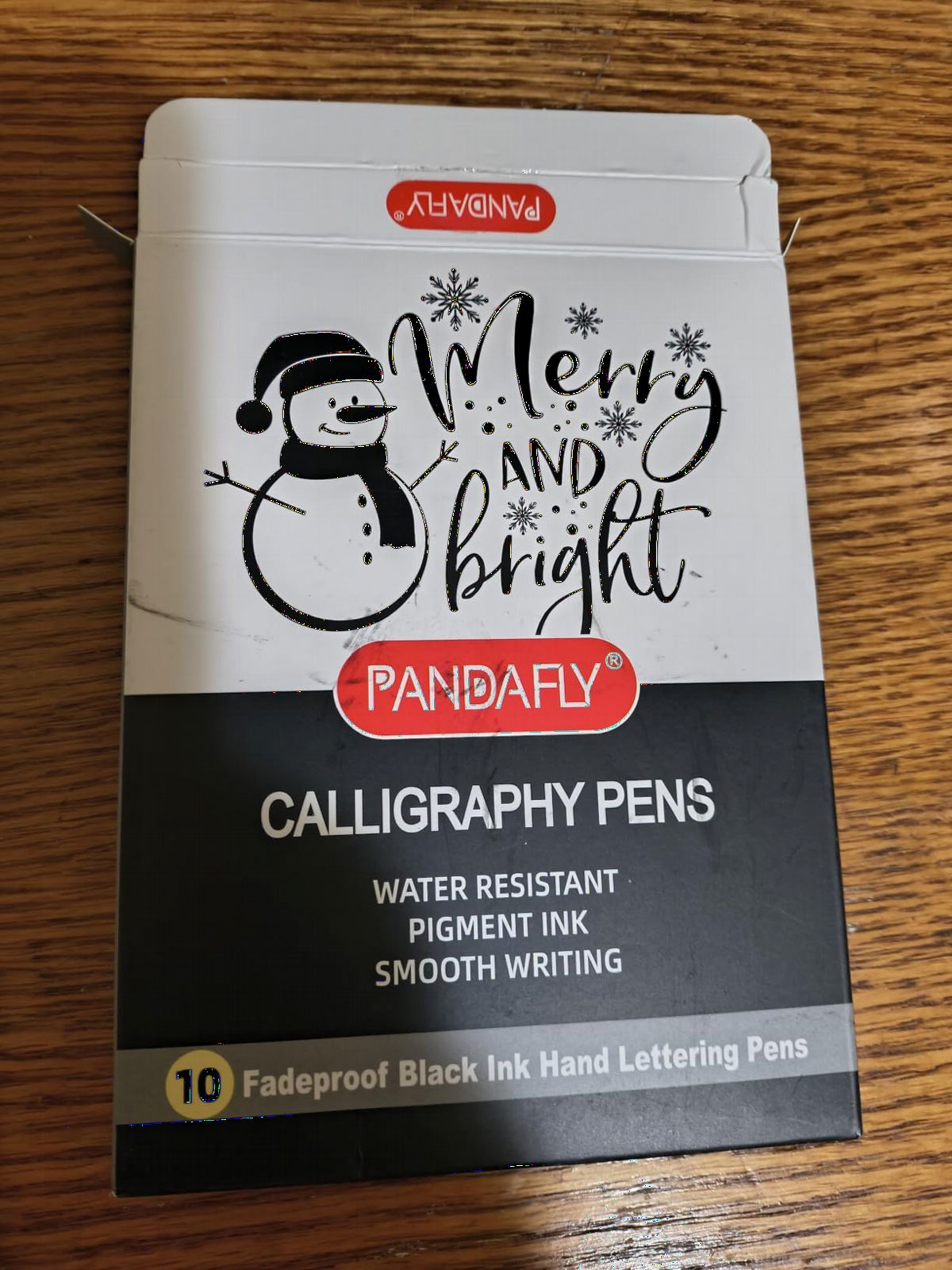 PANDAFLY Calligraphy Pen, 10 Size Calligraphy Pens for Writing, Brush Pens Calligraphy Set for Beginners, Hand Lettering Pen for Art Drawing, Sketching, Scrapbooking customer photo 1