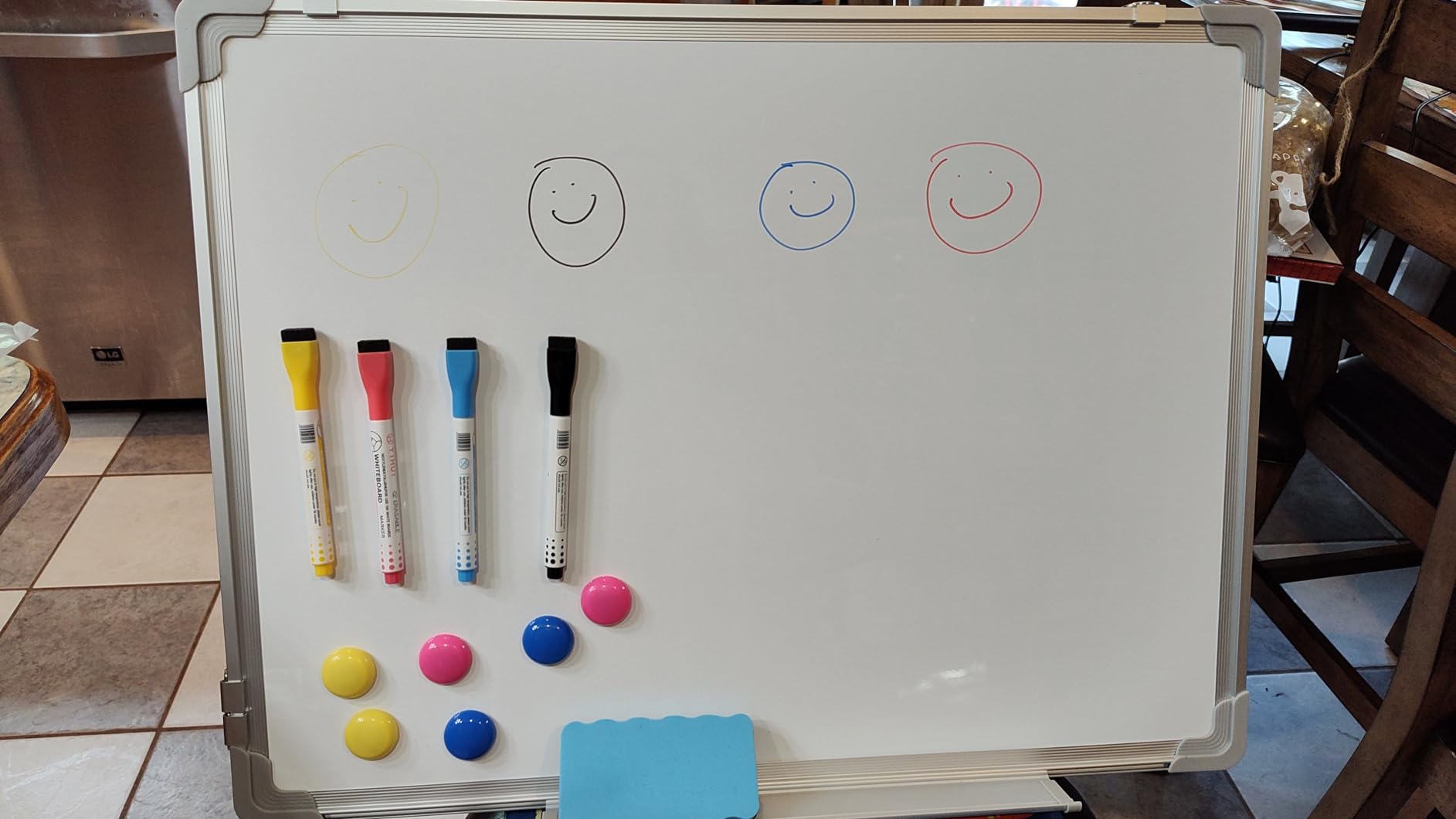 Double-Sided Magnetic Small White Board, 16