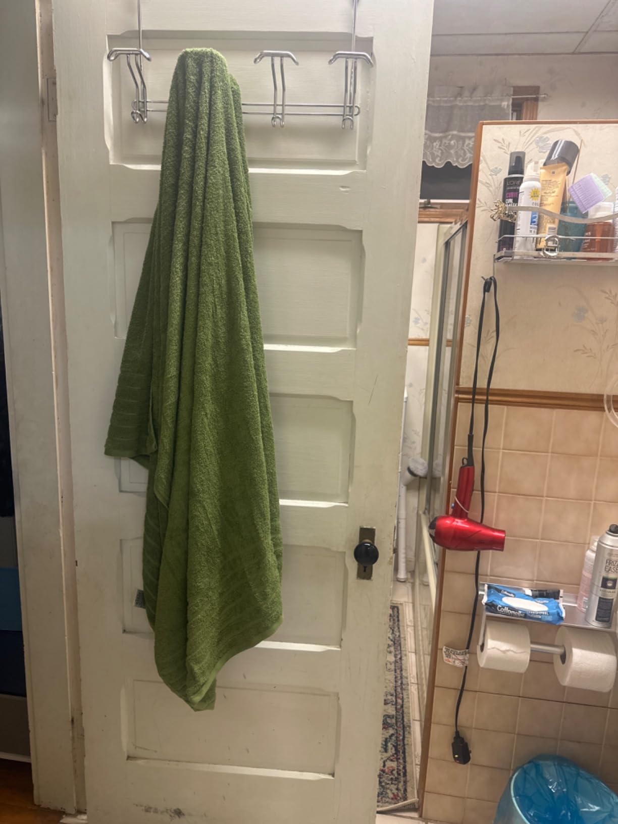 Tens Towels Pack of 1 Jumbo Bath Sheet 40 x 80 Inches, Extra Large & Light Weight, Quicker to Dry, 100% Cotton, Super Soft & Absorbent, Perfect to Wrap Yourself in, Dark Grey customer photo 1