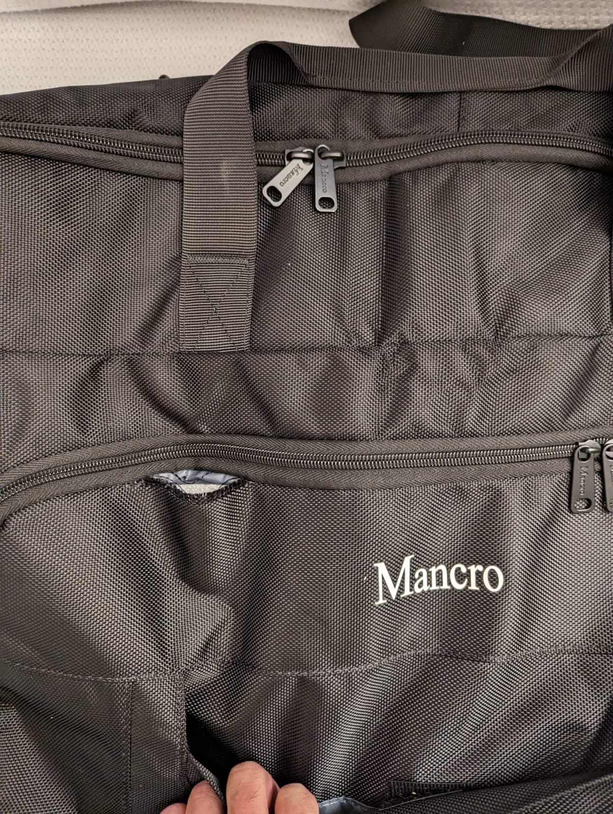 Mancro Carry On Garment Bags for Travel, Convertible Weekender Bag, Brown | Wrinkle-Free, Hanging Travel Suit Bags with Shoulder Strap, Large Waterproof Suitcase Luggage Bag for Men Women customer photo 2