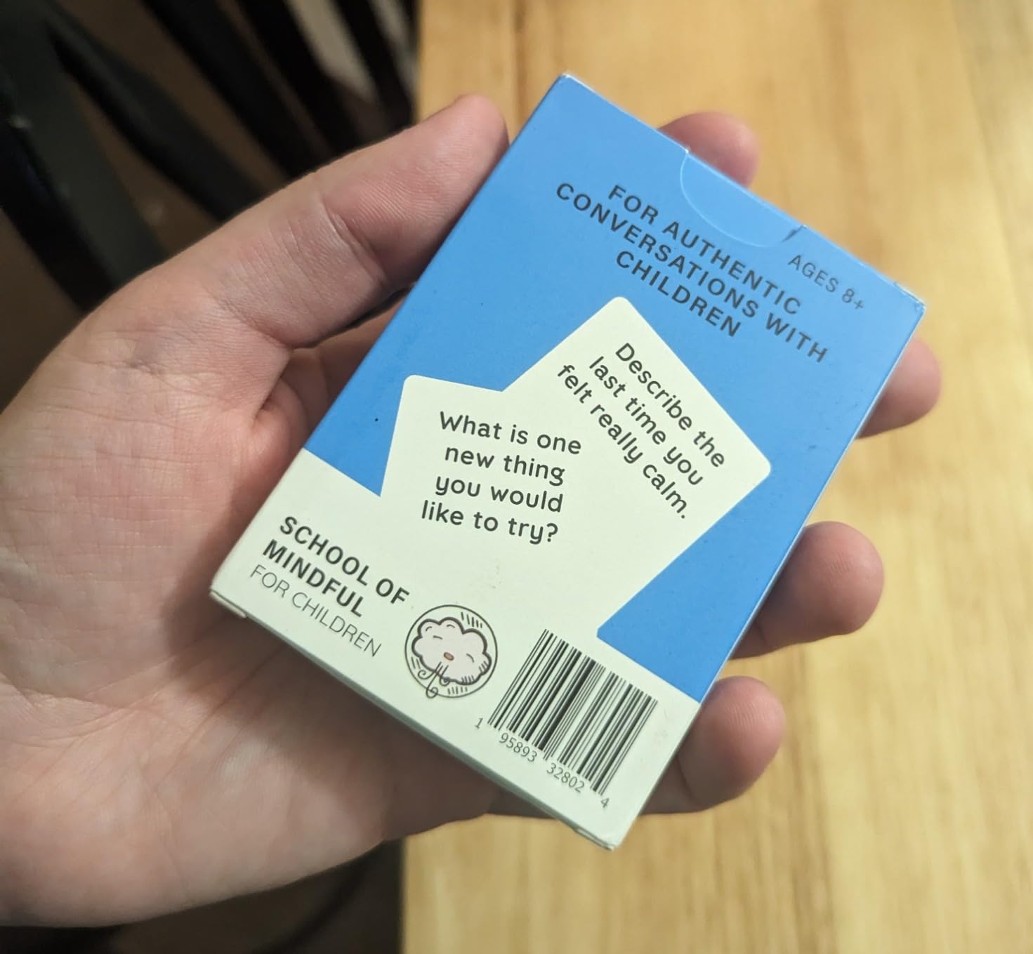 The School of Mindfulness - Mindfulness Game for Kids: Mindful Talk Cards for Children and Parents customer photo 1