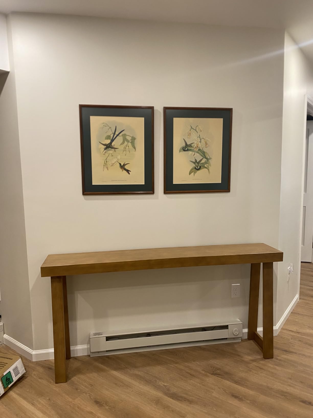 Plank+Beam Classic Console Table, 36 Inch, Pecan | Non-Toxic Finishes, Versatile Design, Elegant Details, Easy Assembly, Quick Setup, Solid Wood customer photo 1