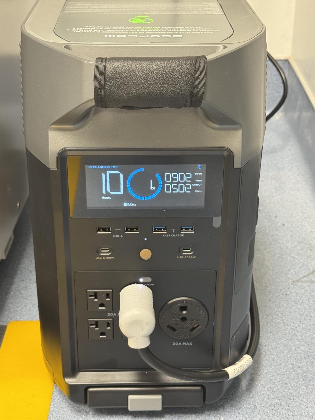 EF ECOFLOW Portable Power Station 3600Wh DELTA Pro, 120V 3600W AC Output customer photo 2
