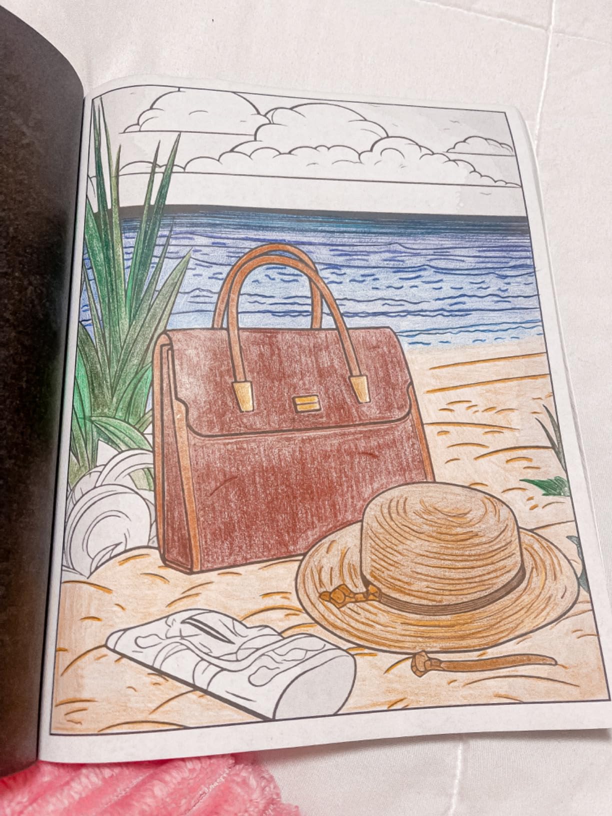 101 CALMNESS: Adult Coloring Book - Relaxing Book to Calm your Mind and Stress Relief - Beautiful Designs of Animals, Landscape, Beach, House, Birds, Flowers, and more customer photo 2