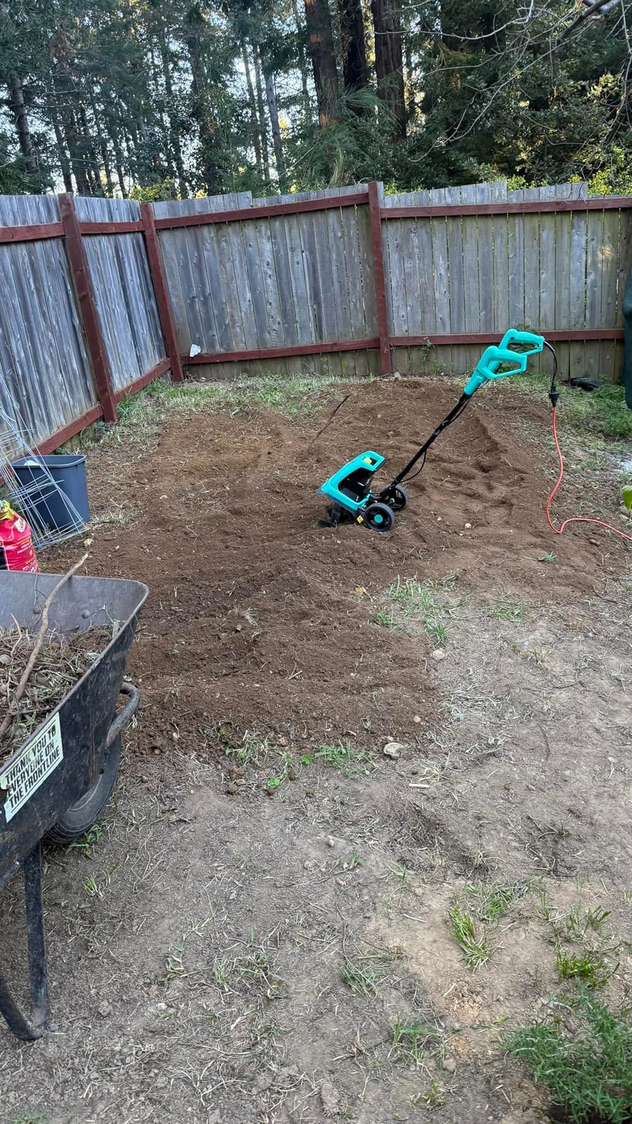 IncwBo 12-Inch 10.5 AMP Corded Electric Garden Roto Tiller Cultivator customer photo 2