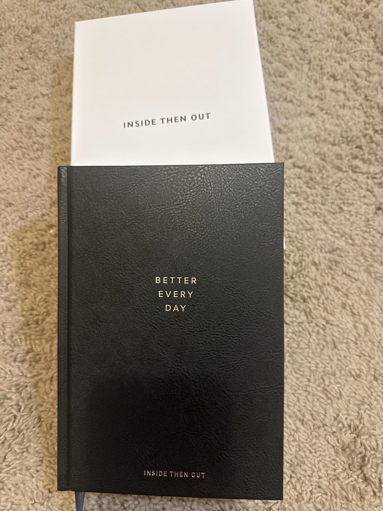 INSIDE THEN OUT Better Every Day Journal - Guided Daily Journal with 365 Pre-Dated Prompts for Self Love, Reflection, Growth, Gratitude, Wellness, and Healing - Self Care Routine Gift for Women Men customer photo 2