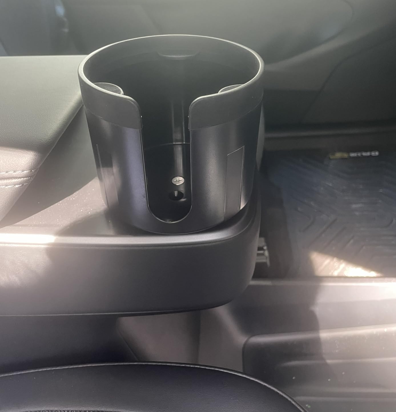 TYKOR Car Cup Holder Expander, Extender for Car with Adjustable Base | Cup holder Adapter, Fits Yeti 24/36/46oz, Owala 12/24/40oz, Large Bottles and Mugs in 3