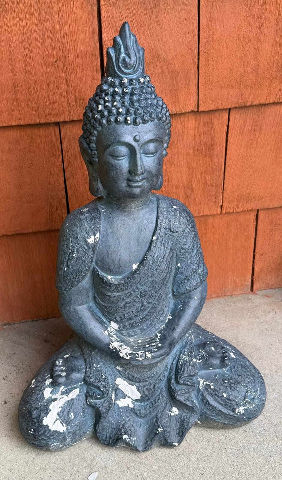 LuxenHome Large Buddha Statue, 22