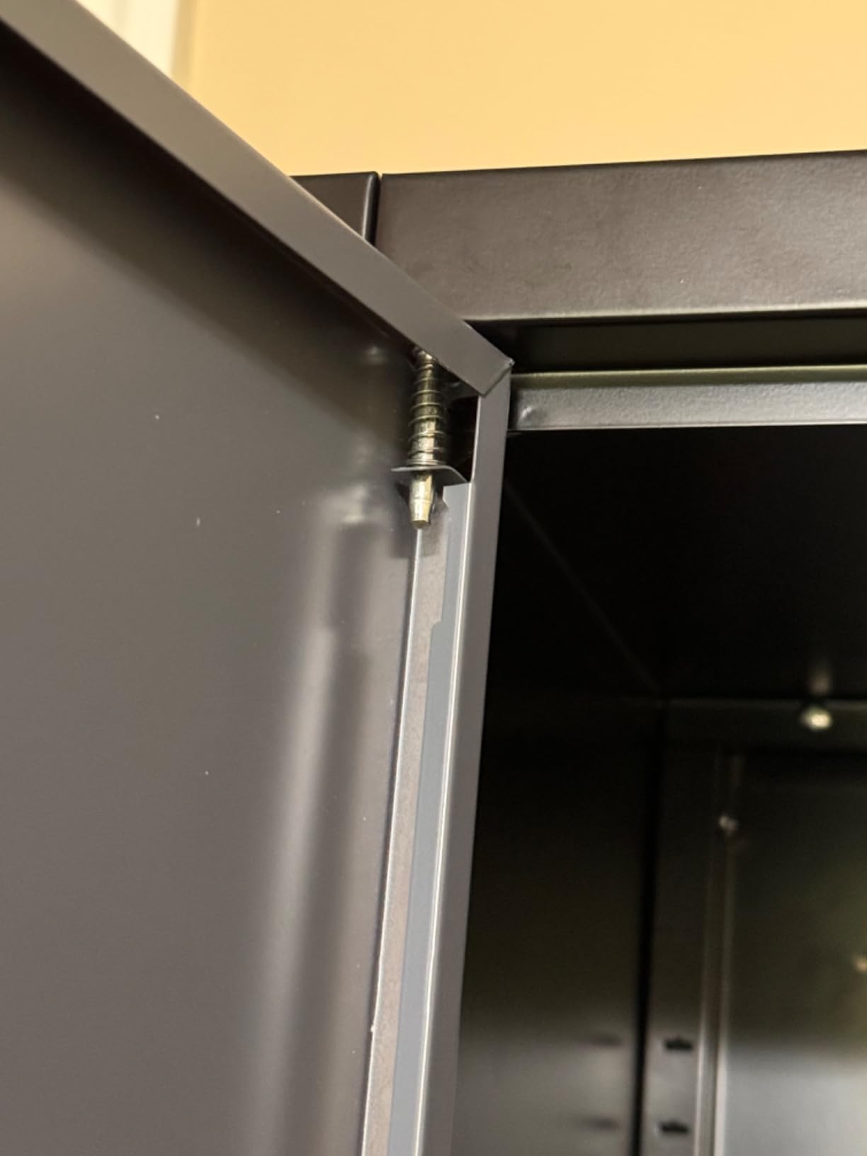 SISESOL Wide & Deep Metal Storage Cabinet with 2 Doors and 5 Adjustable Shelves,72x36x18 Garage Storage Cabinet,Tall Black Locking Metal Cabinets with Lock,Steel Locked Cabinets for Home,Office,Garage customer photo 2