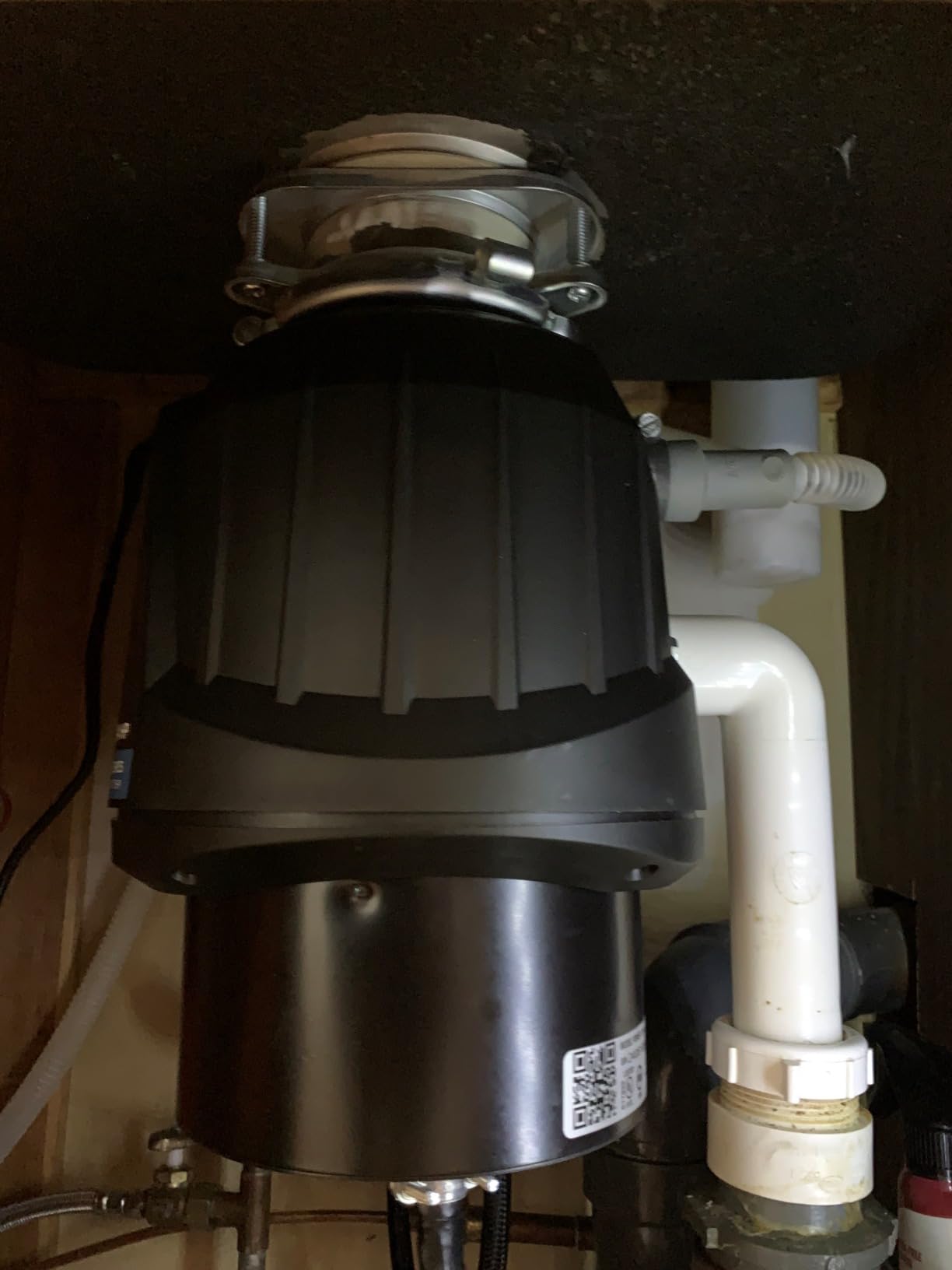 InSinkErator Power .75HP, 3/4 HP Garbage Disposal, Power Series EZ Connect Continuous Feed Food Waste Disposer, Black customer photo 1