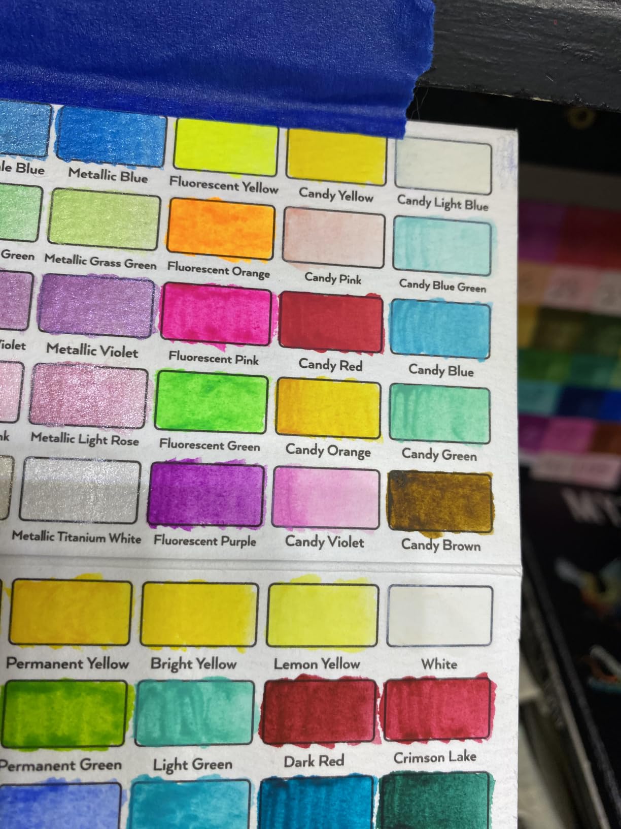 Watercolor Paint Set 100 Vibrant Colors for Adult Beginner Professional | With Metallic Colors. Travel Size Water Color Art Kit Palette for Adults & Beginners. Portable Watercolors, Artist Gifts Idea customer photo 2