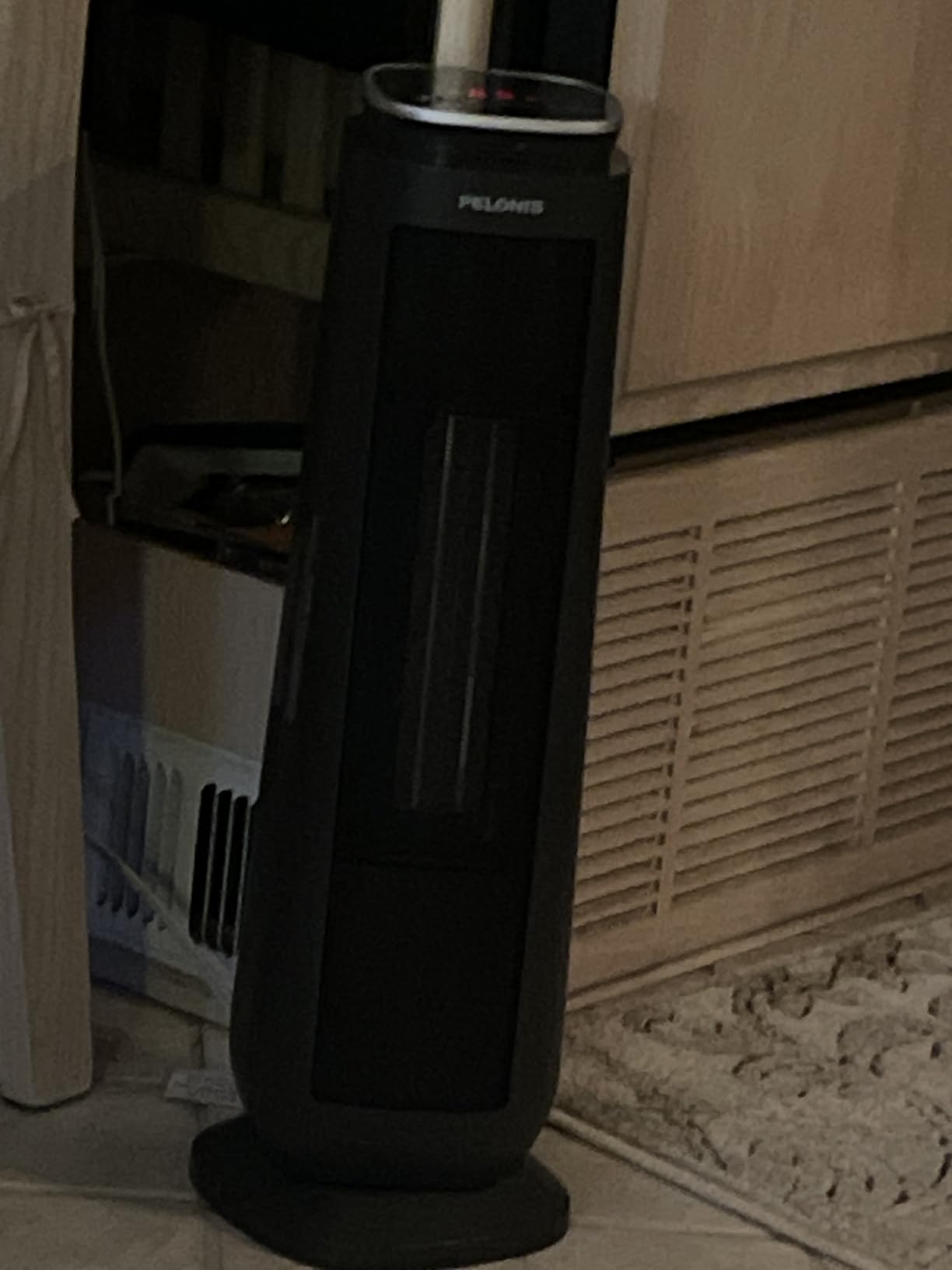 PELONIS Oscillating Ceramic Tower Indoor Space Heater for Home with Oscillation, Programmable Thermostat & ECO Mode, 12H Timer & Remote Control, Safety Protection, 23 Inches, 1500W, PHF15RSAPH23 customer photo 1