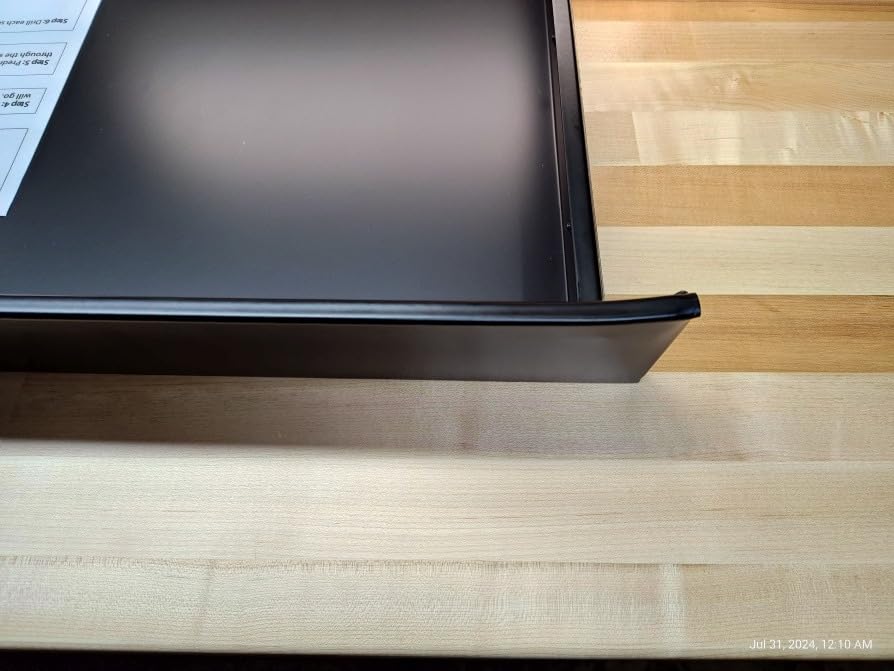 Large 23.6 Inch Under Desk Drawer Slide Out, Pencil Drawer, Undermount Desk Drawer, Under Counter Drawers, Attachable Desk Drawer customer photo 1
