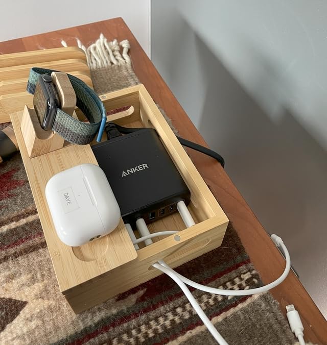 Anker Desktop Charger, Fast Charging USB C Charger with 112W Max 6-Port | Desk Accessories for Home Office, Compatible with Multiple Devices, iPhone iPad MacBook Galaxy and More (Cable Not Included) customer photo 2