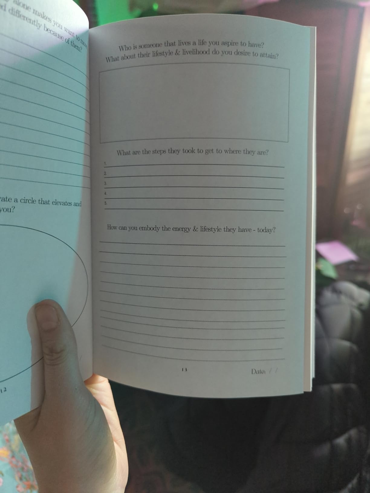 The Miracle Journal: Your Guided Manifestation & Gratitude Journal customer photo 2