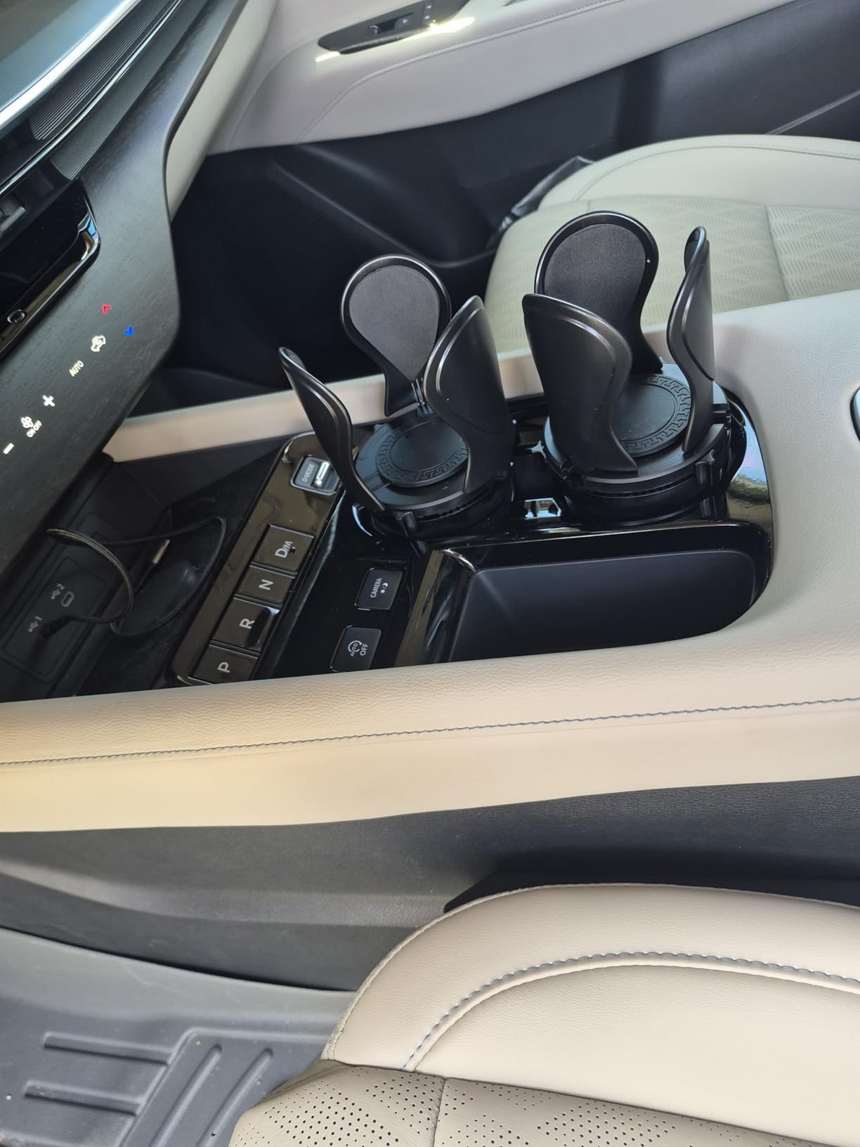 Car Cup Holder Expander, Cup Holder Extender Adapter with Expandable Arm and Adjustable Base, Compatible with Yeti Ramblers, Hydro Flasks, Stanley, Owala Most Coffee Mugs Bottles & Cups (CUP-2pack) customer photo 1