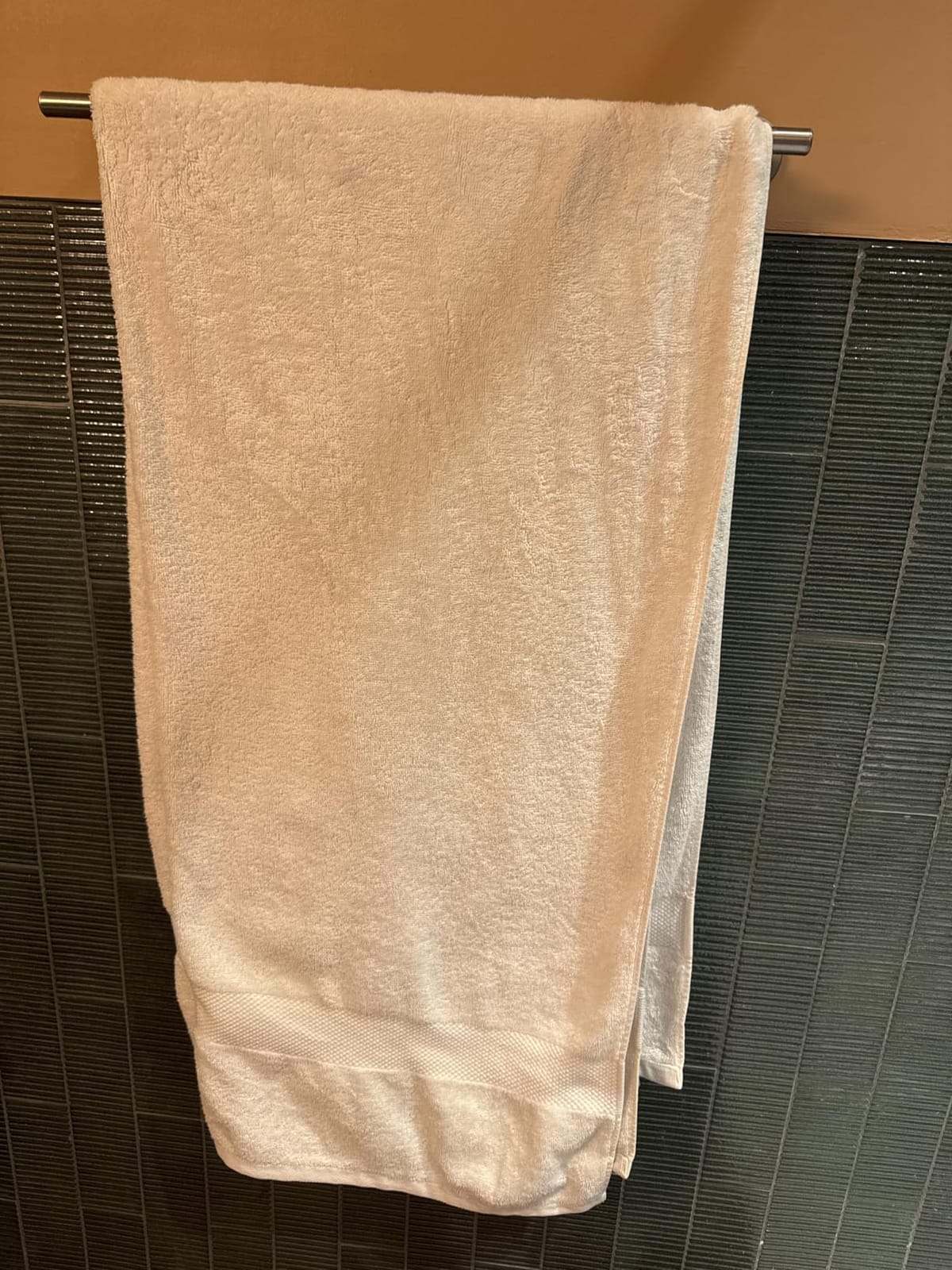 White Classic Luxury Bath Sheets Towels for Adults Extra Large | Highly Absorbent Hotel Collection | 35x70 Inch | 2 Pack (Charcoal Gray) customer photo 1
