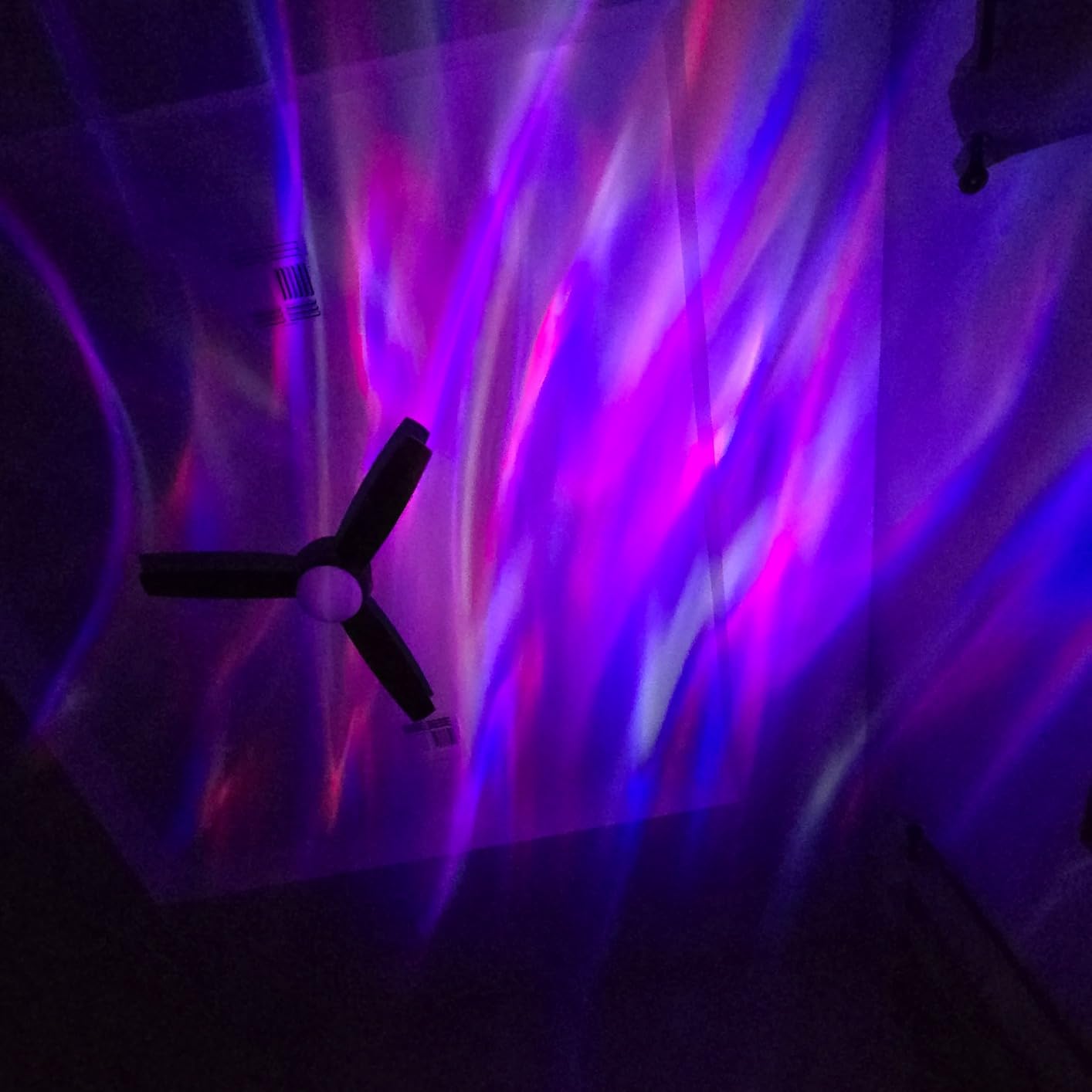Rossetta Dual Lens Galaxy Star Aurora Projector Night Light for Bedroom | 58 Light Effects, White Noise, Bluetooth Speaker, Music Sync, Remote Control, Timer, Room Decor Gift for Kids Adults Teens customer photo 1