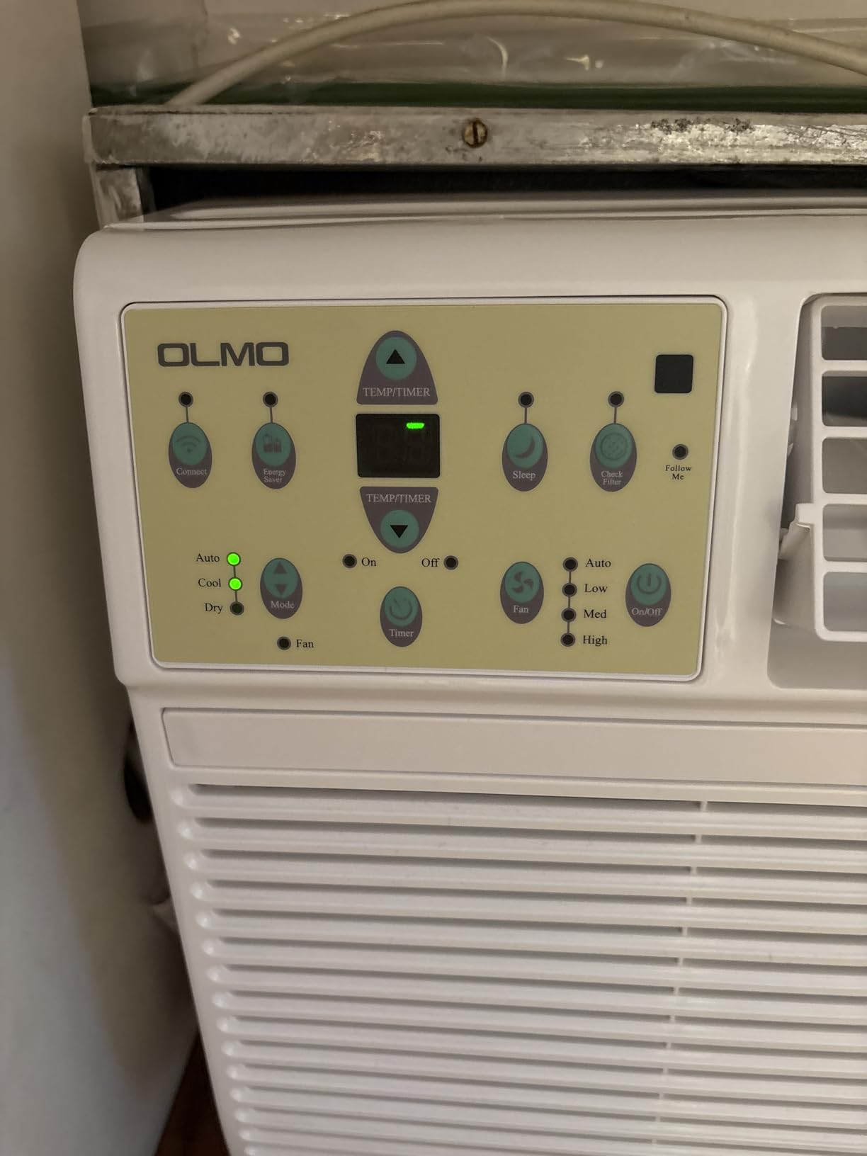 OLMO 14,000 BTU 230V Through-the-Wall AC, Cooling Only, Built-In Smart Kit, R-32 Eco-Friendly Refrigerant, Remote Included, 1.17 Ton customer photo 2