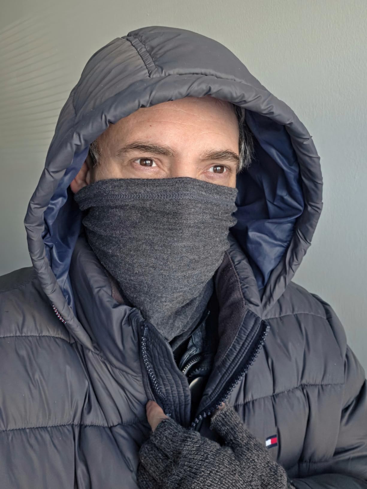 ACUSHLA 100% Merino Wool Neck Gaiter Men Women Winter Ski Face Mask Scarf | 225gsm;All season use;Breathable;Lightweight;Moisture wicking;Odor control;Quick dry;Ideal for running fishing hiking cycling customer photo 2