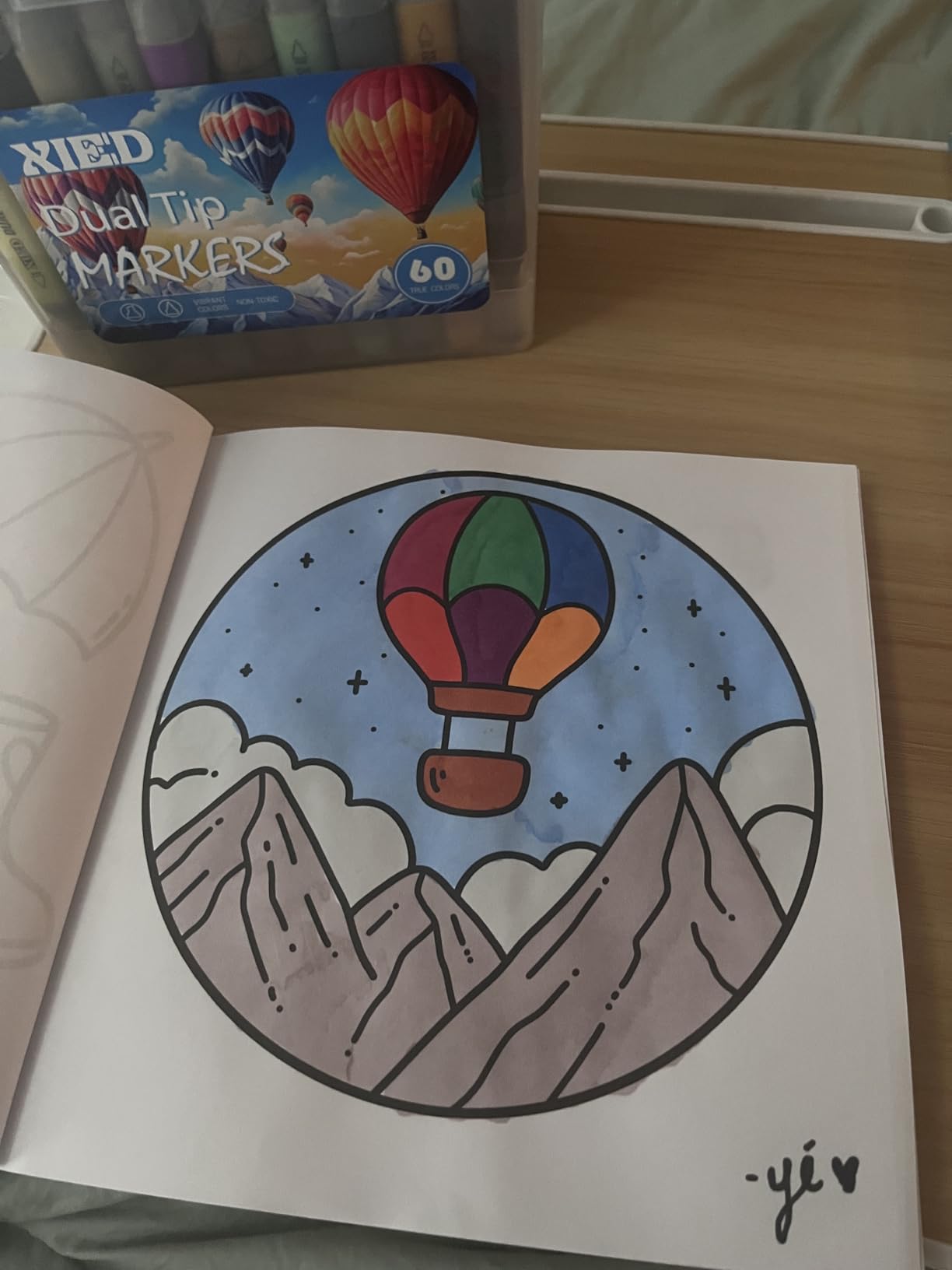 Stress Relief: Coloring Book for Adults and Kids, Bold and Easy, Simple and Big Designs for Relaxation Featuring Animals, Landscape, Flowers, Patterns, Cute Things And Many More customer photo 2